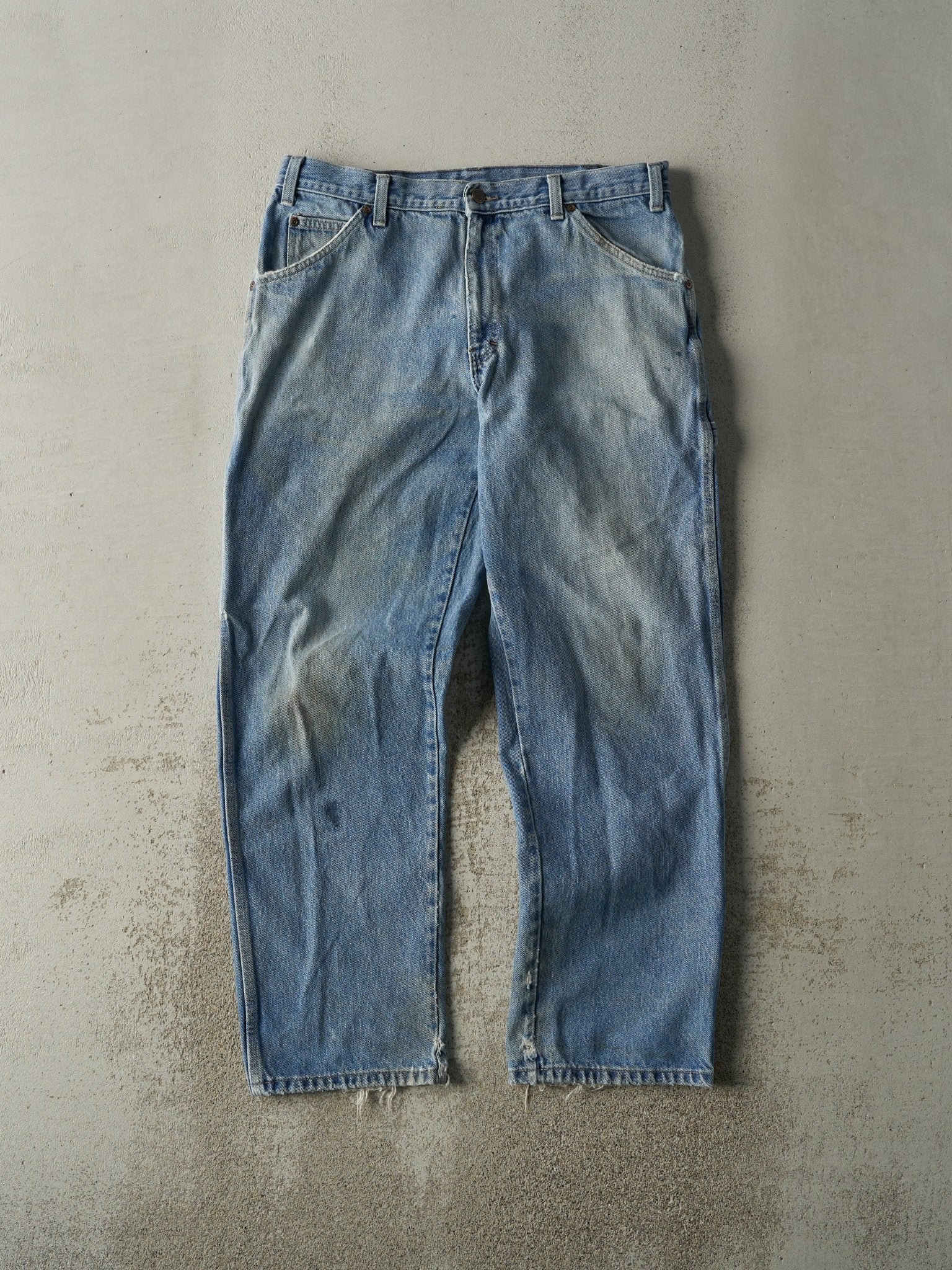 Vintage 90s Light Wash Dickies Carpenter Jeans (34x30)