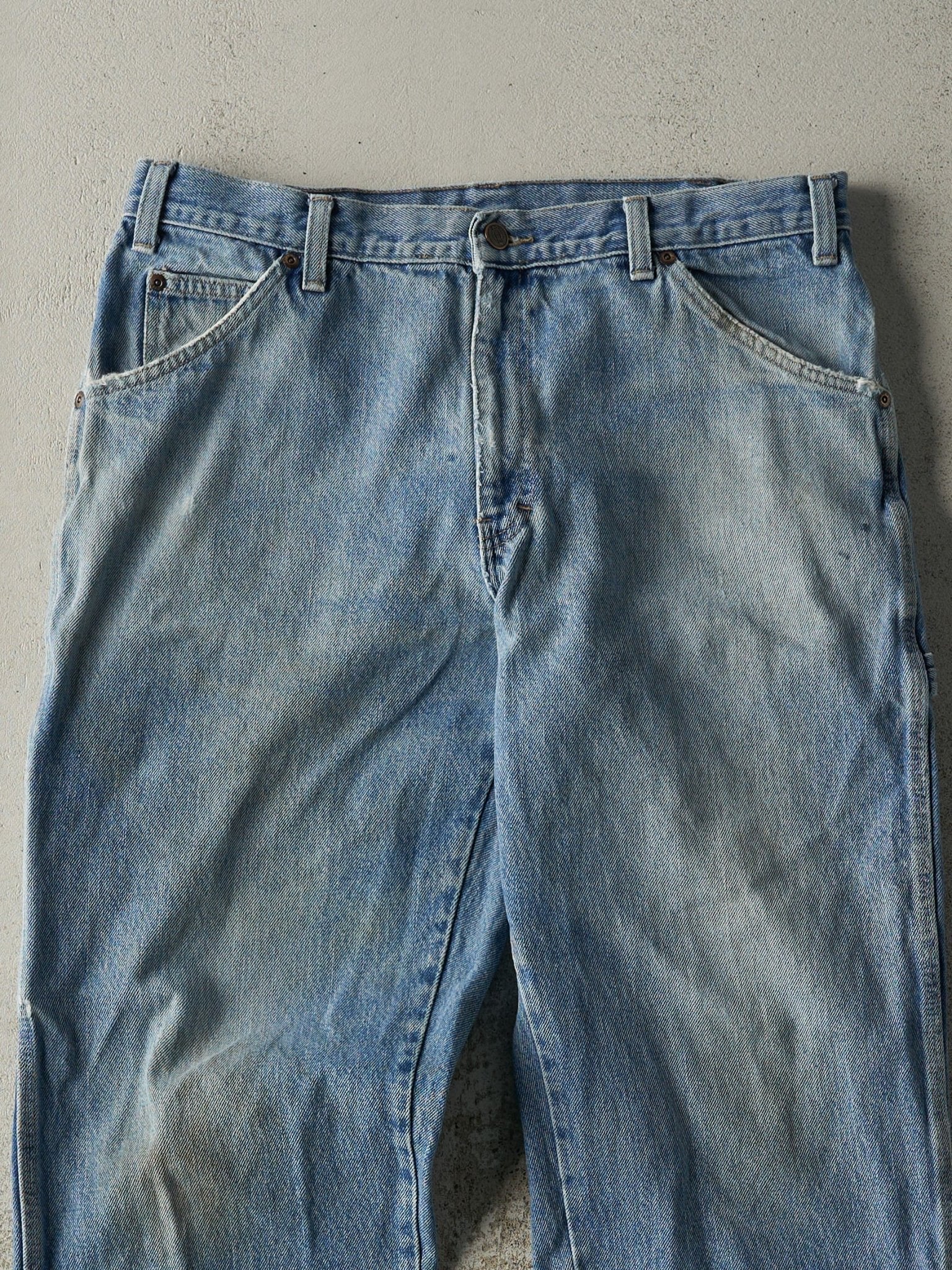 Vintage 90s Light Wash Dickies Carpenter Jeans (34x30)