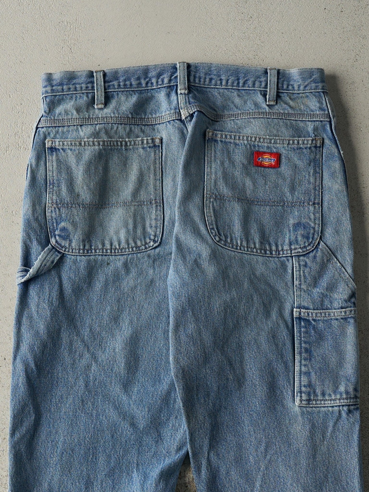 Vintage 90s Light Wash Dickies Carpenter Jeans (34x30)