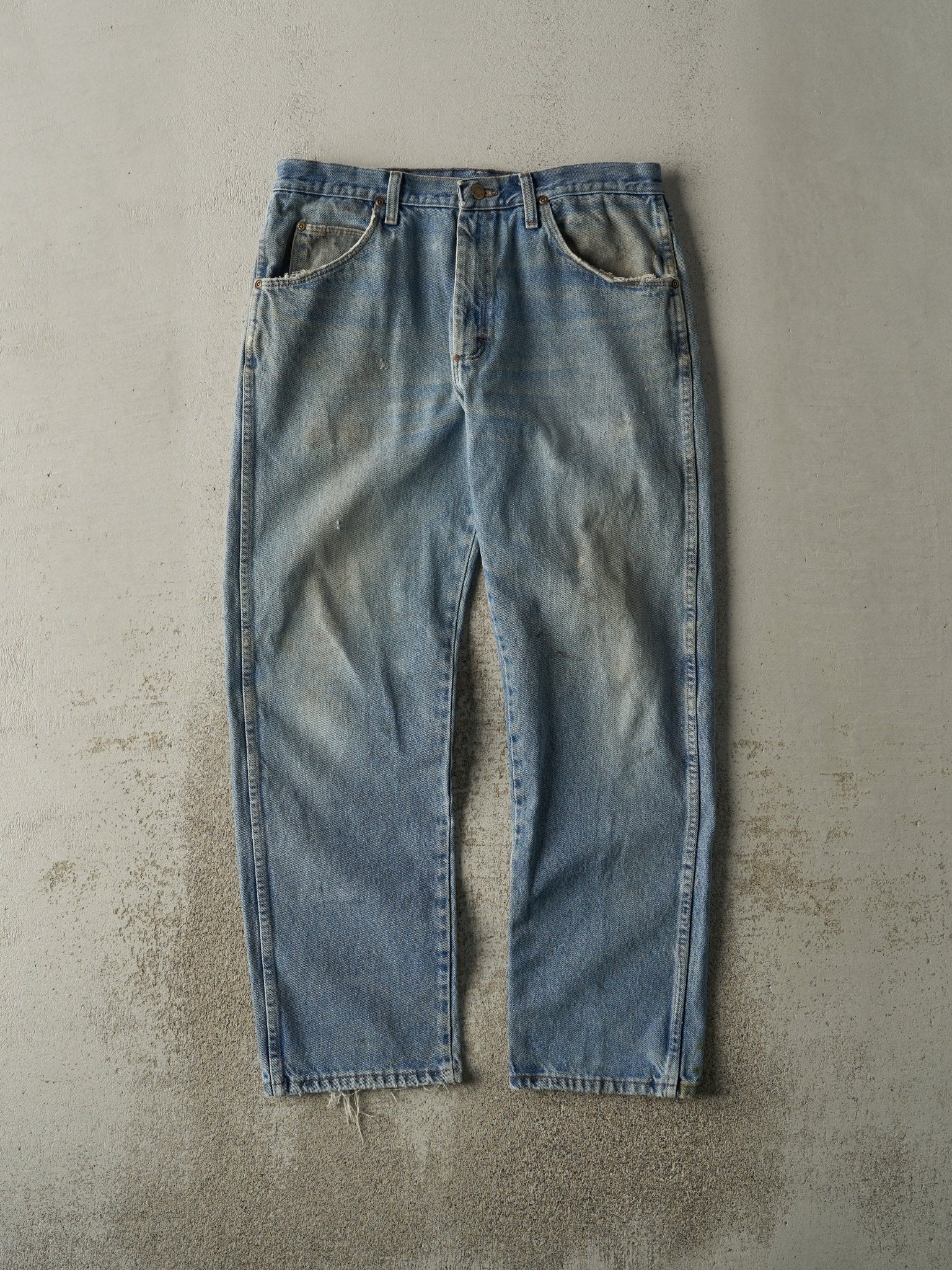 Vintage 90s Light Wash Wrangler Jeans (34x29)