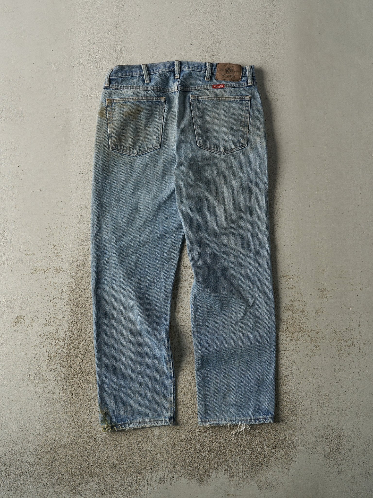 Vintage 90s Light Wash Wrangler Jeans (34x29)