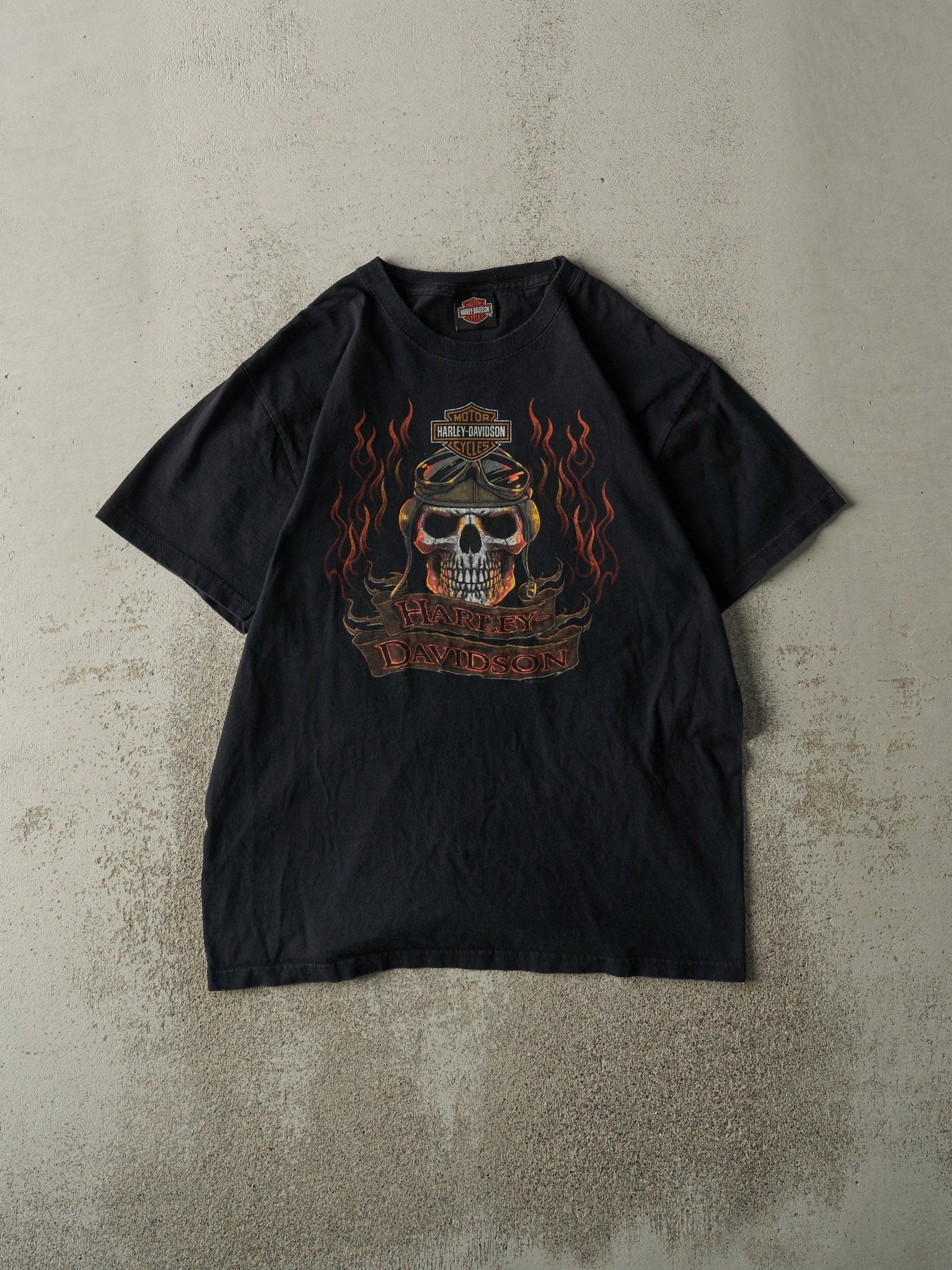 Vintage 14' Black St. John's Newfoundland Harley Davidson Tee (M)