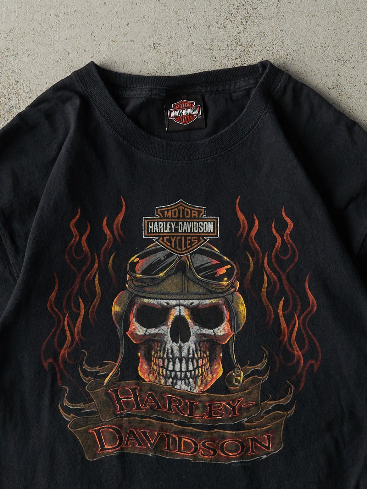 Vintage 14' Black St. John's Newfoundland Harley Davidson Tee (M)