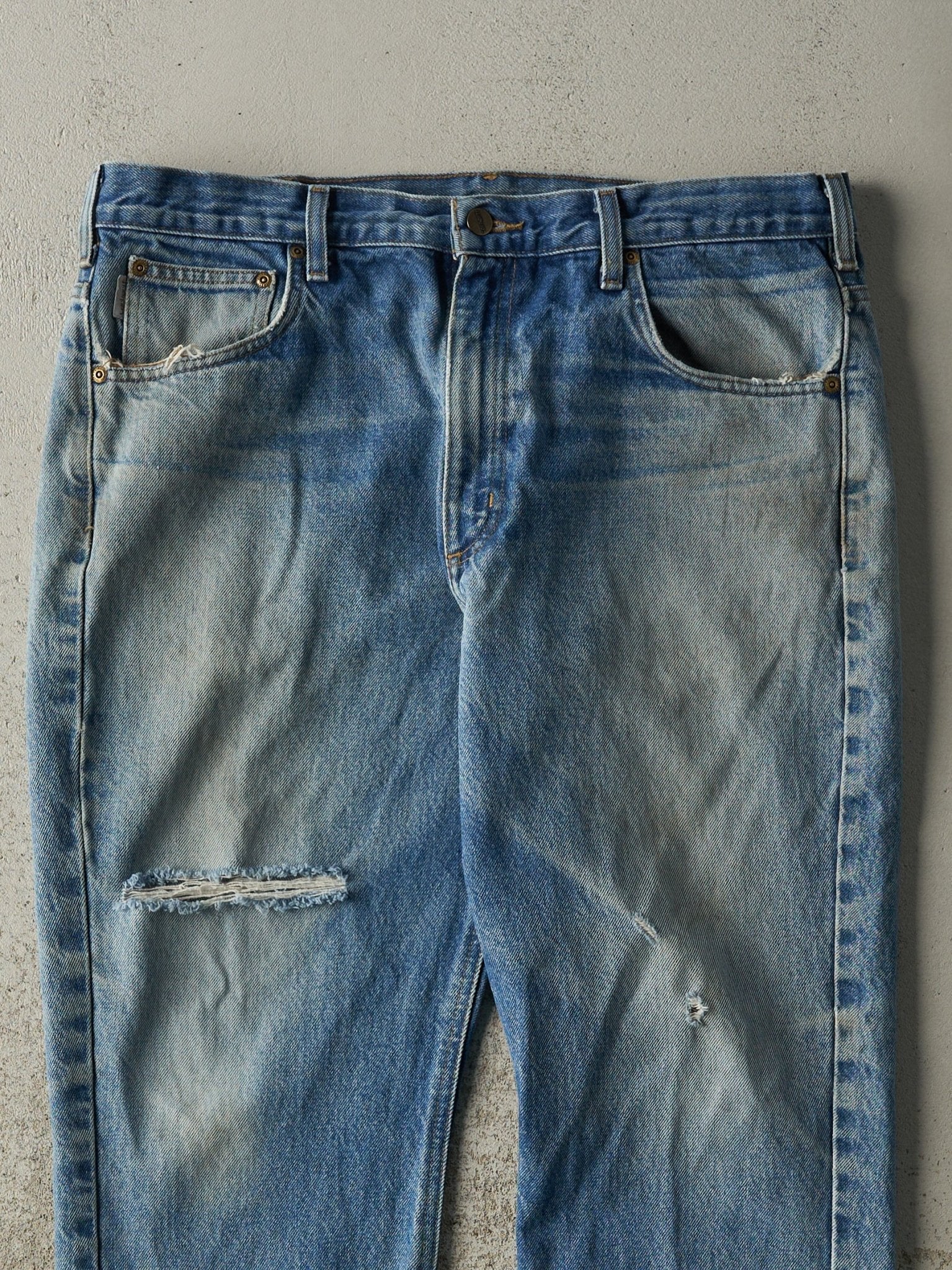 Vintage Y2K Mid Wash Carhartt Jeans (36x30.5)