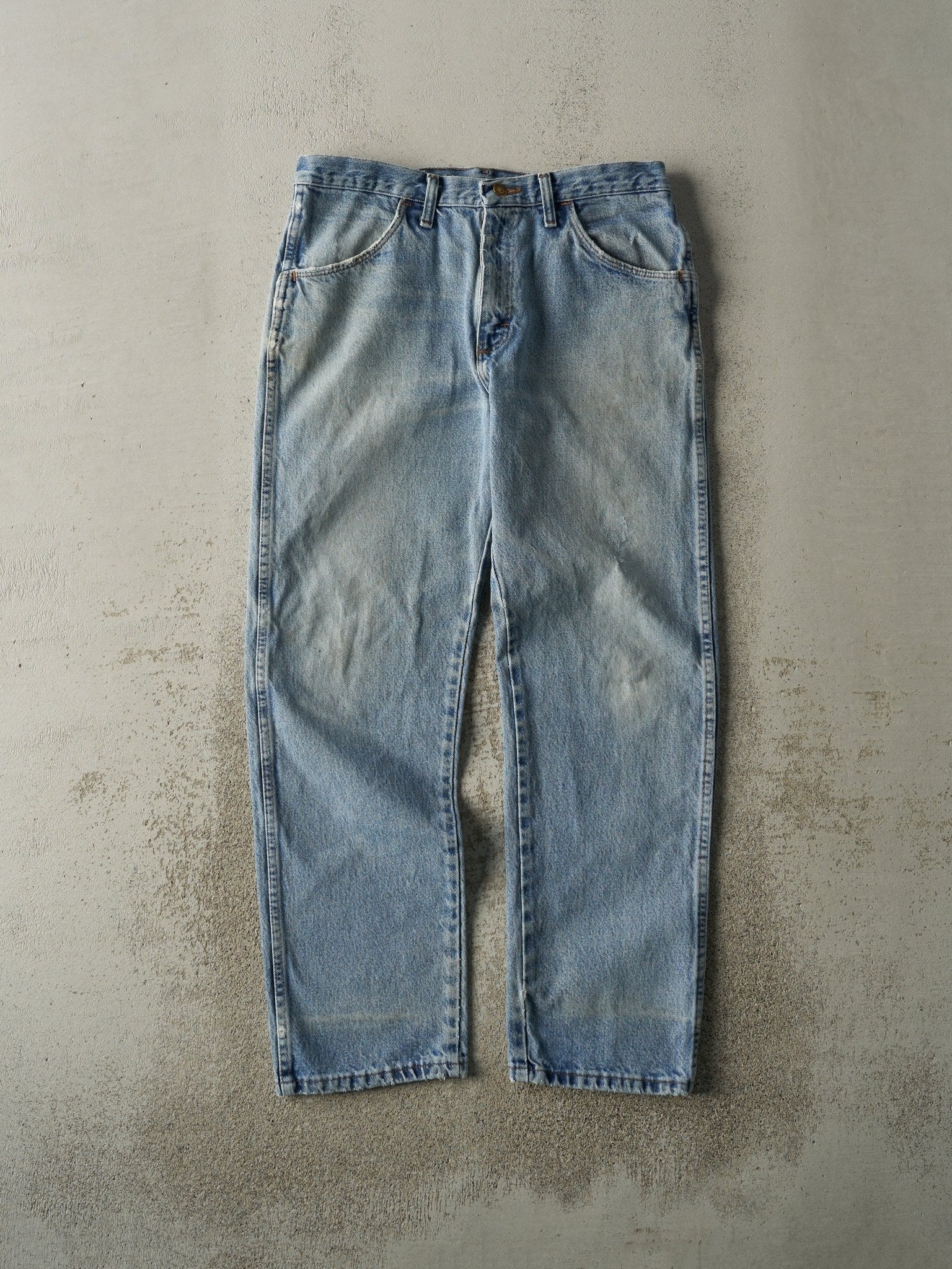Vintage 90s Light Wash Rustler Jeans (32x29)