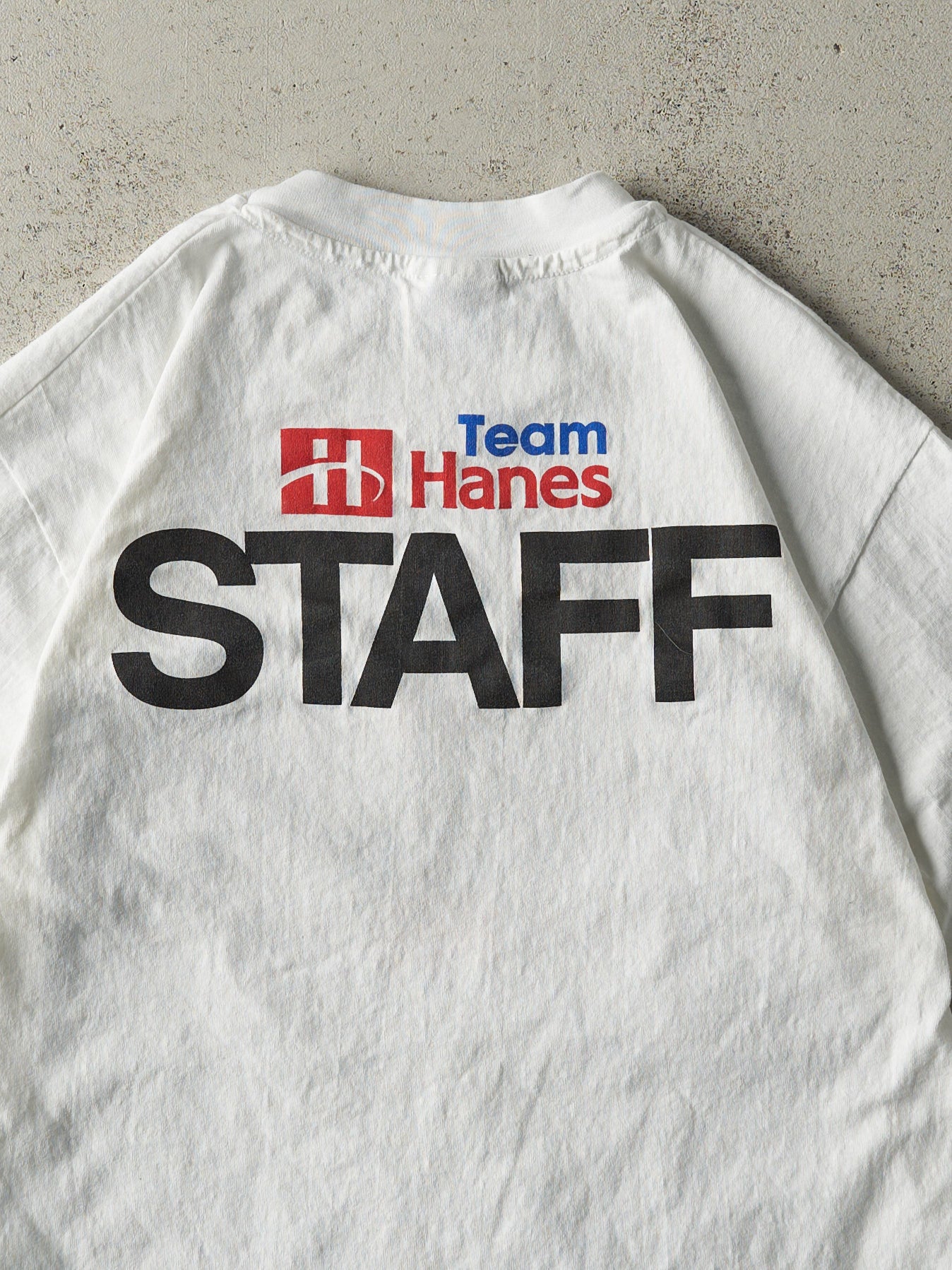 Vintage 96' White NFL Experience Single Stitch Tee (M)