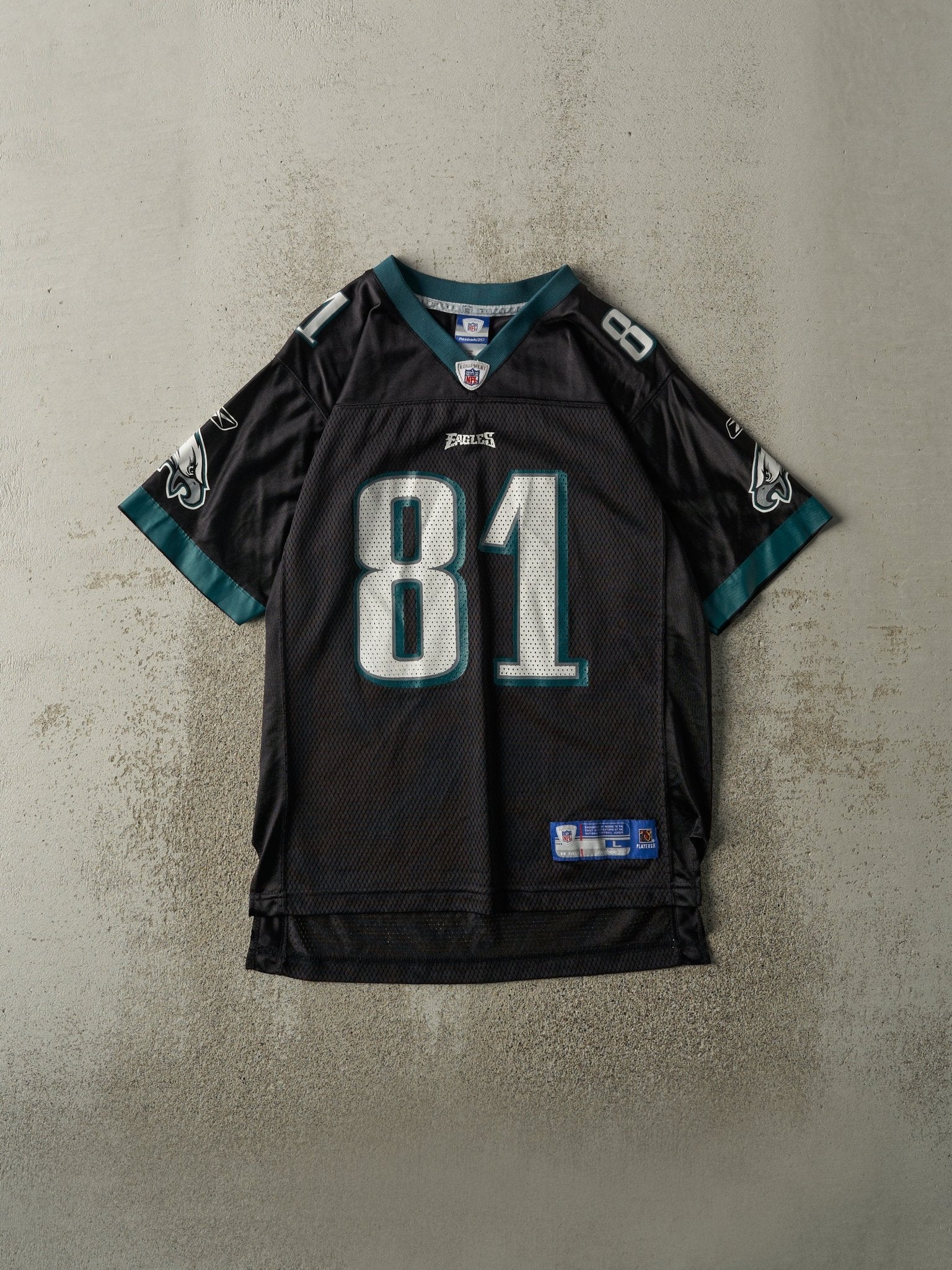 Vintage Y2K Black Philadelphia Eagles #81 Terrell Owens Jersey (S)