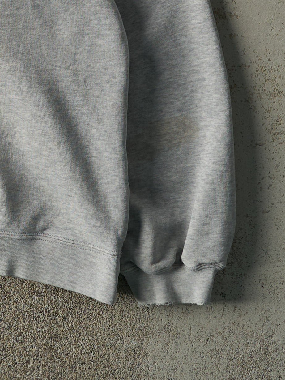 Vintage 07' Grey AFC Champion New England Patriots Hoodie (XL)