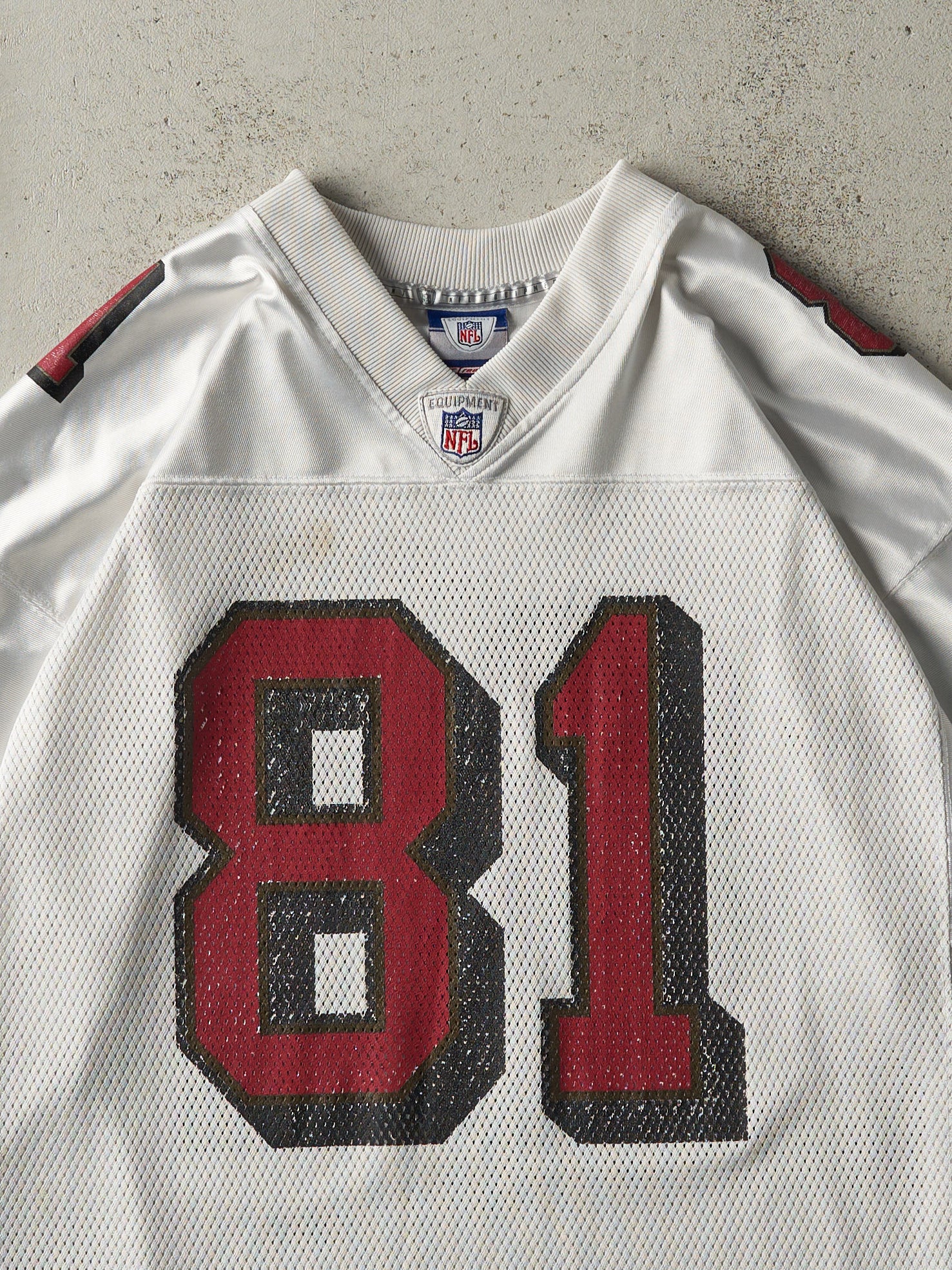 Vintage Y2K White San Francisco 49ers #81 Terell Owens Jersey (L)