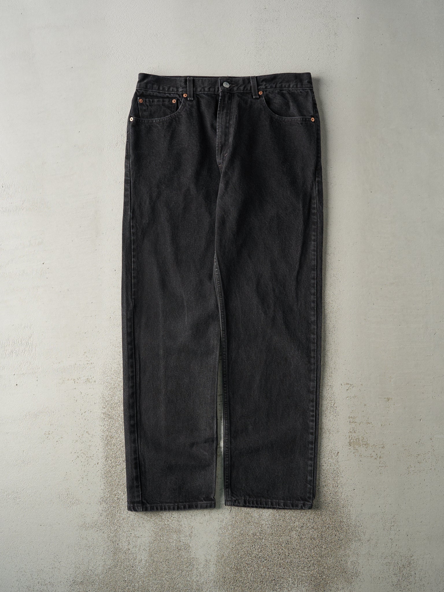 Vintage Y2K Black Levi's 505 Denim Pants (34x32)