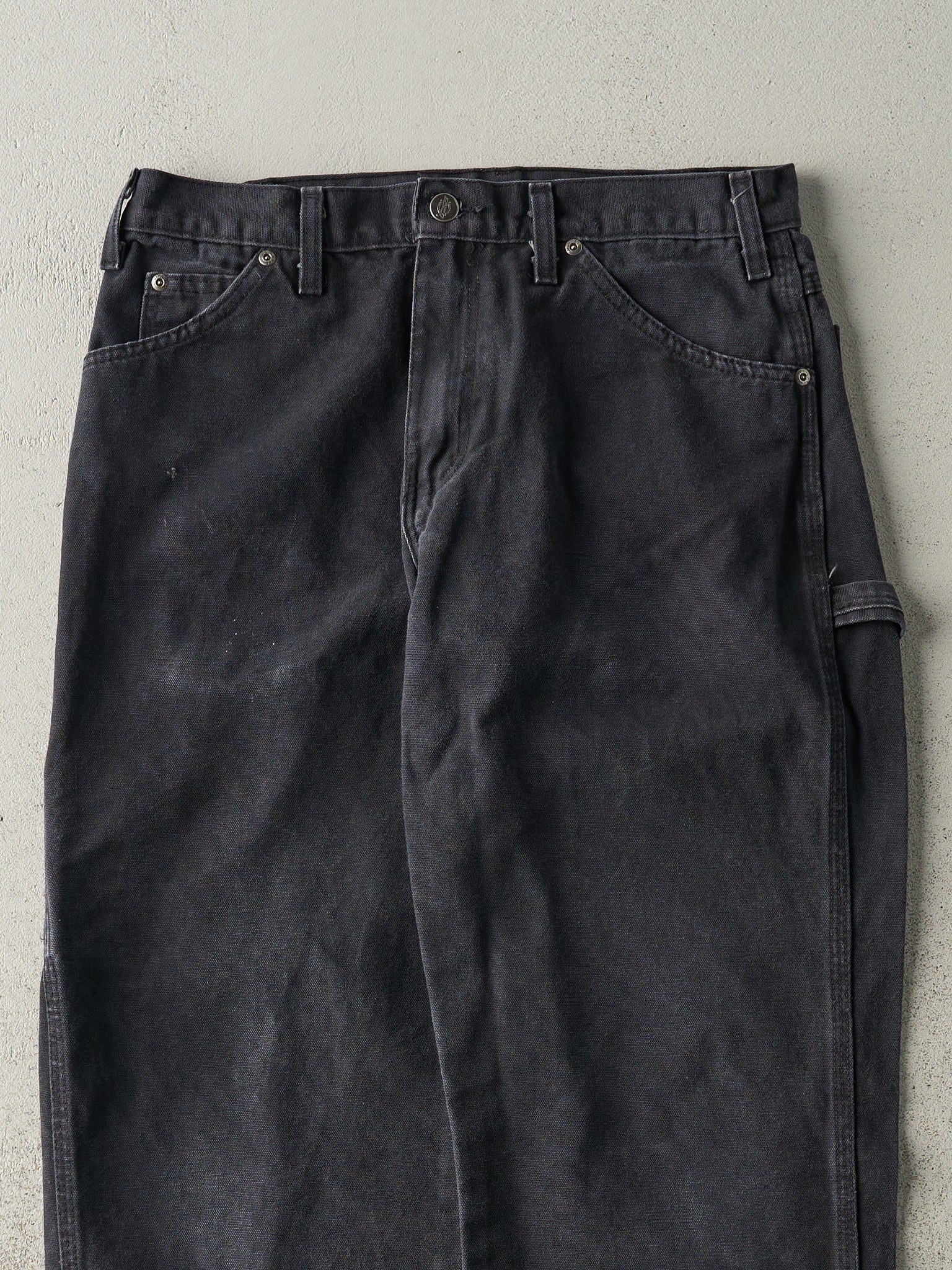 Vintage 90s Faded Black Dickies Carpenter Pants (30x32)