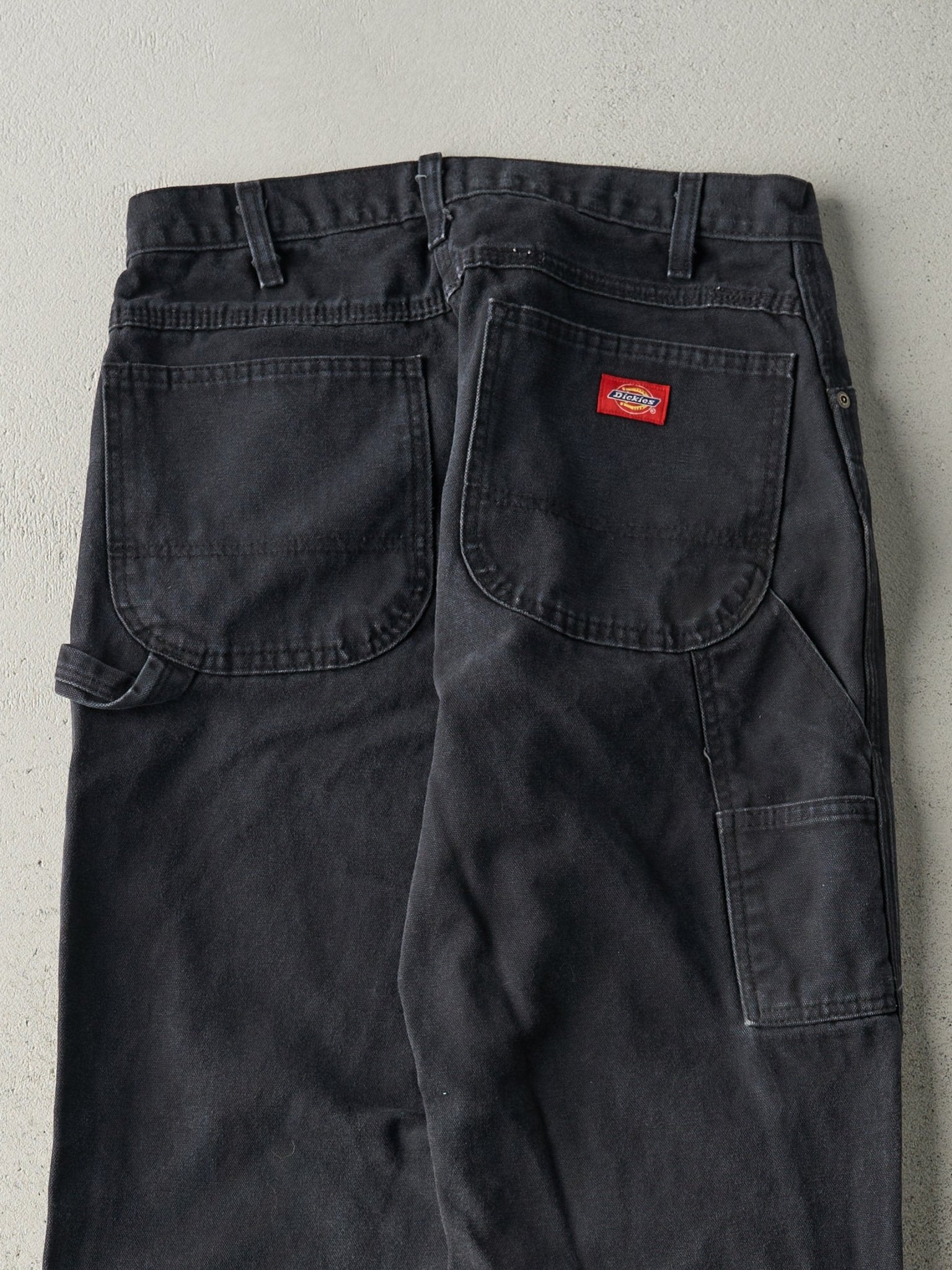 Vintage 90s Faded Black Dickies Carpenter Pants (30x32)