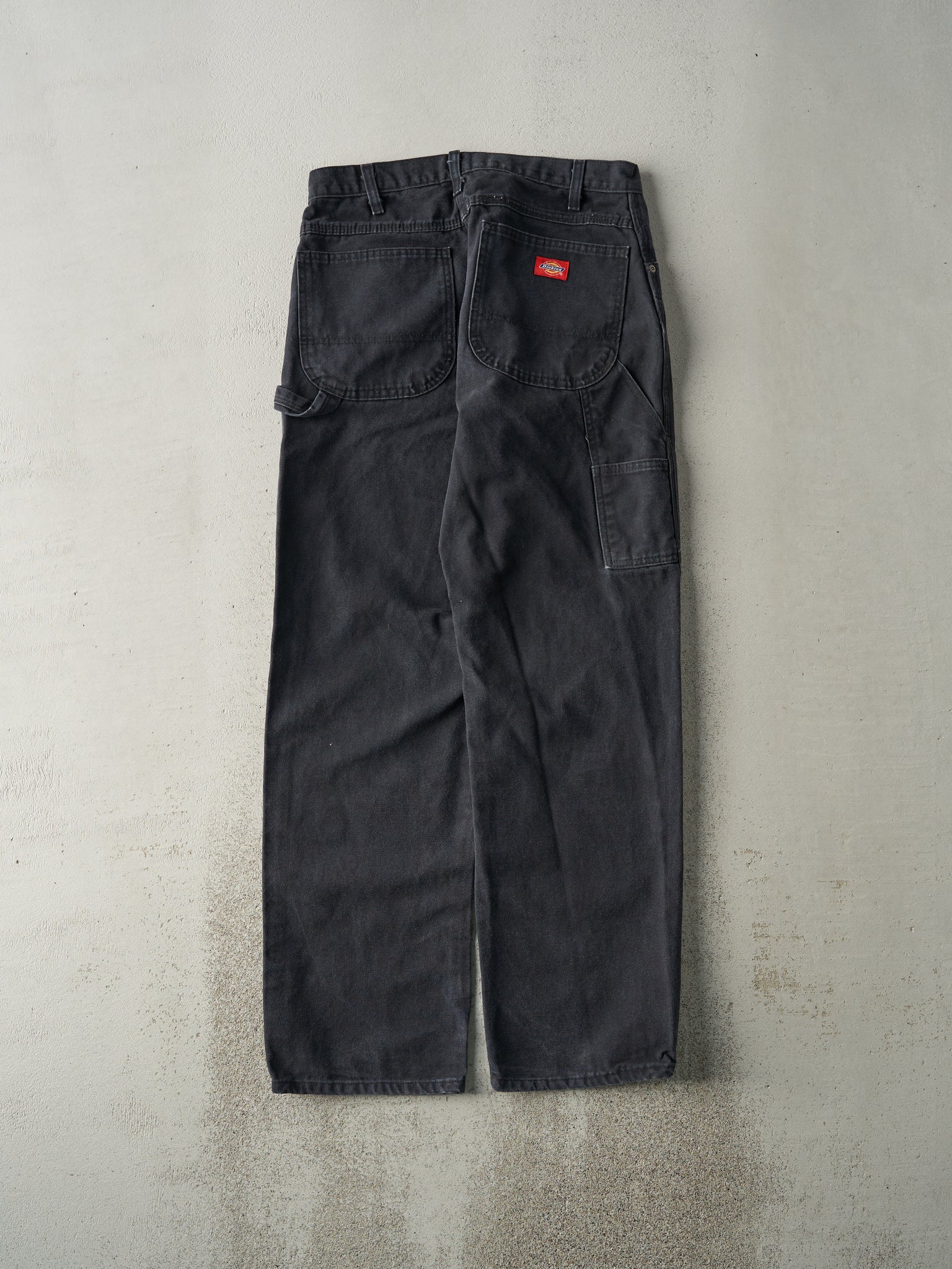 Vintage 90s Faded Black Dickies Carpenter Pants (30x32)