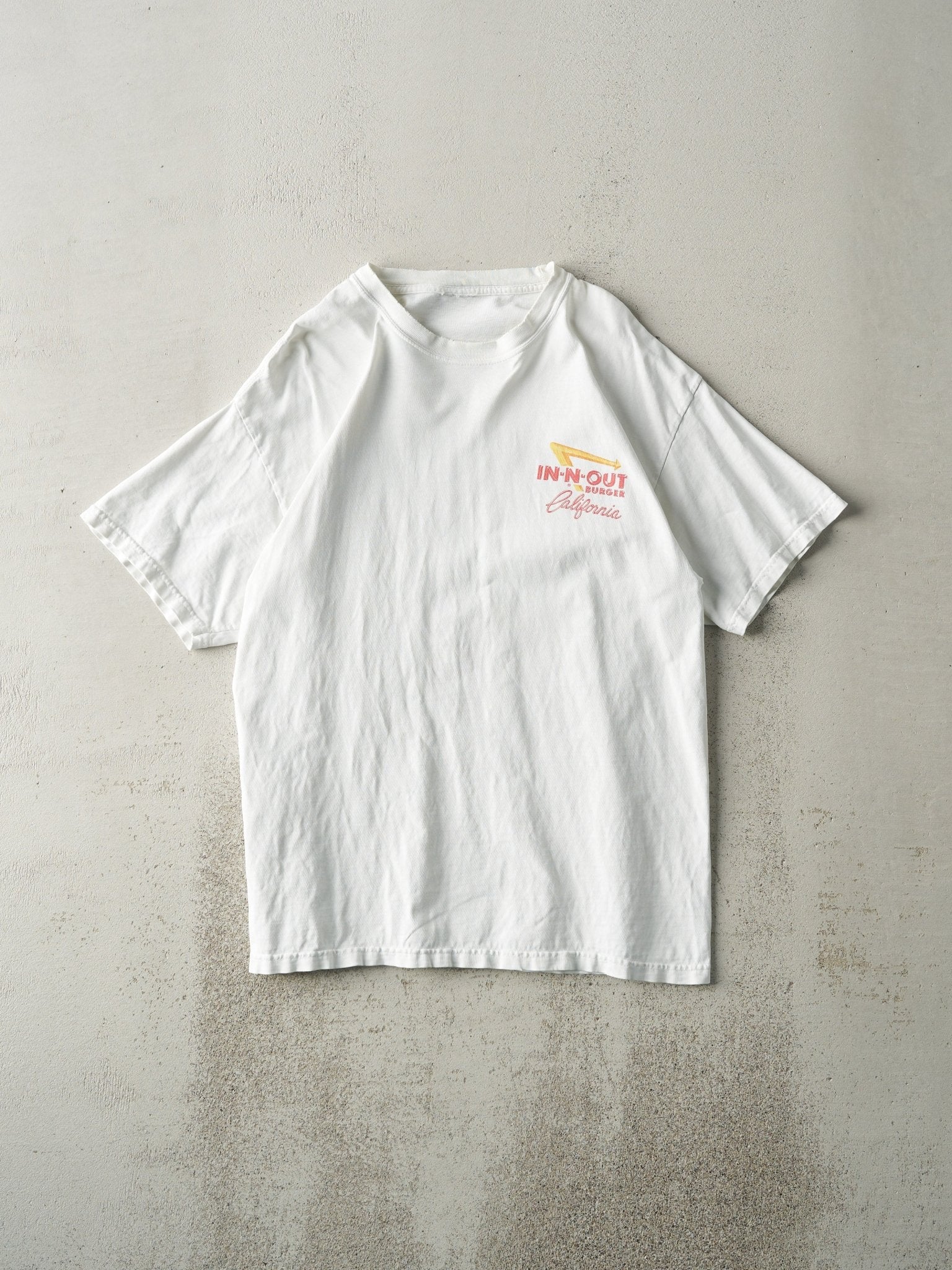 Vintage Y2K White In-N-Out Burger California Tee (M)