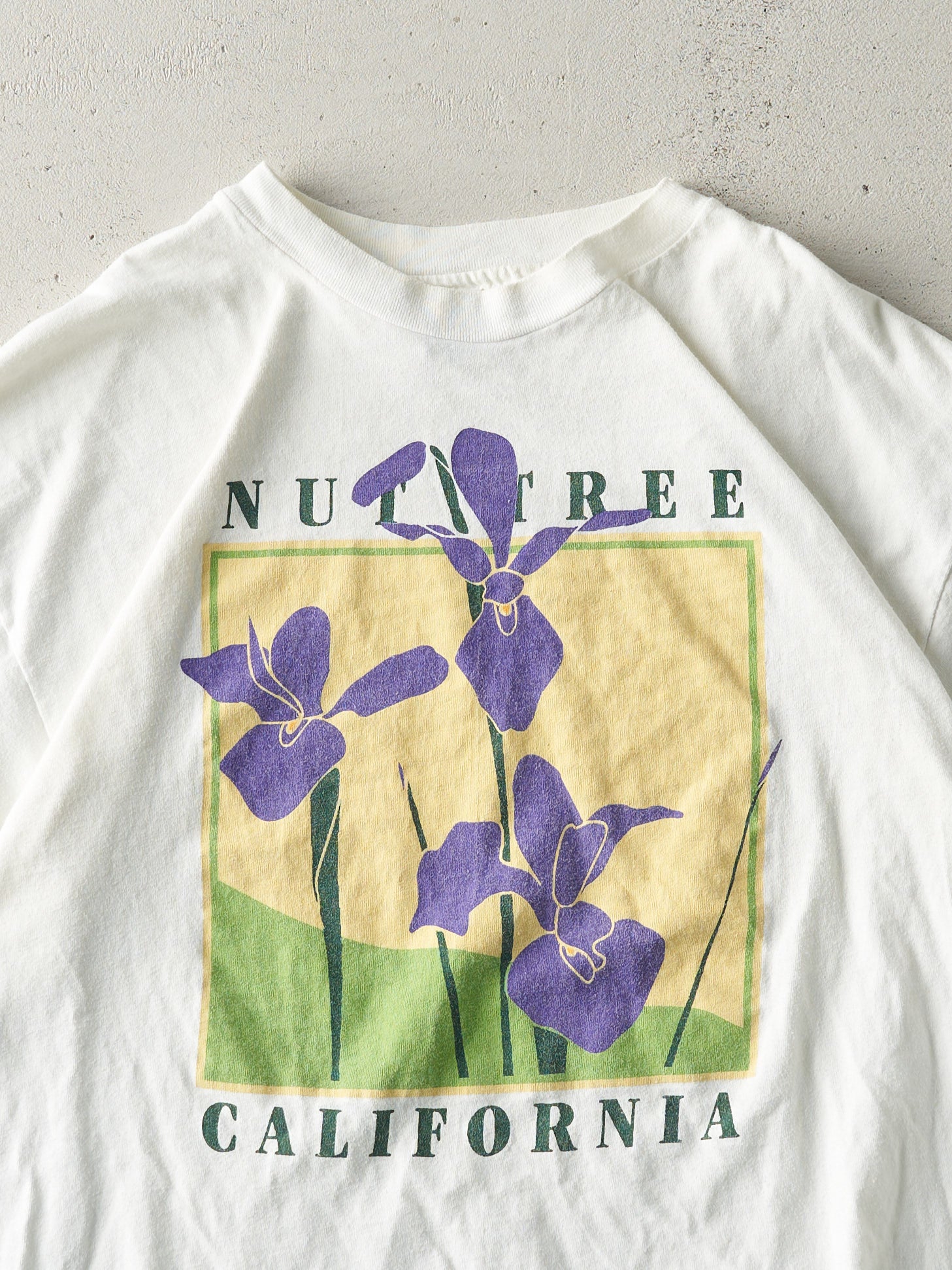 Vintage 90s White Nut Tree California Single Stitch Tee (M/L)