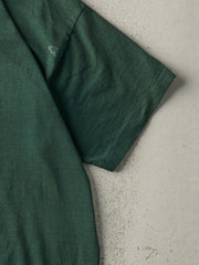 Vintage 90s Forest Green Blank Single Stitch Tee (M/L)