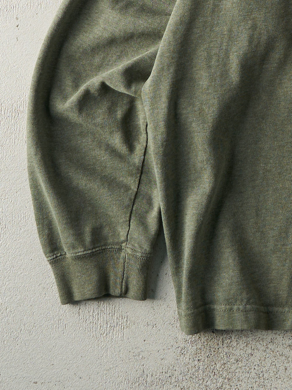 Vintage Y2K Washed Green BUM Equipment Long Sleeve (L/XL)