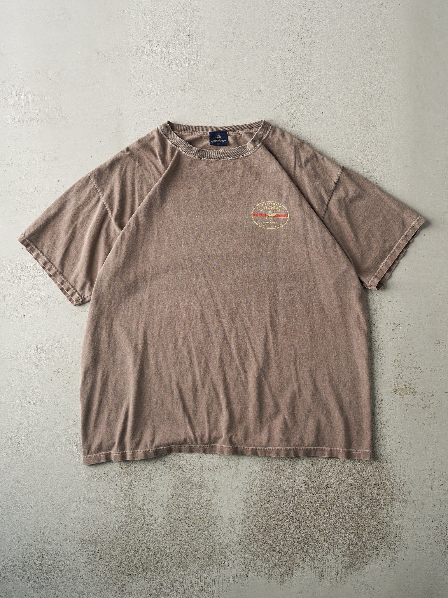 Vintage 04' Washed Brown Balmorhea State Park Tee (L)