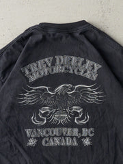 Vintage 04' Faded Black Vancouver BC Harley Davidson Tee (M/L)