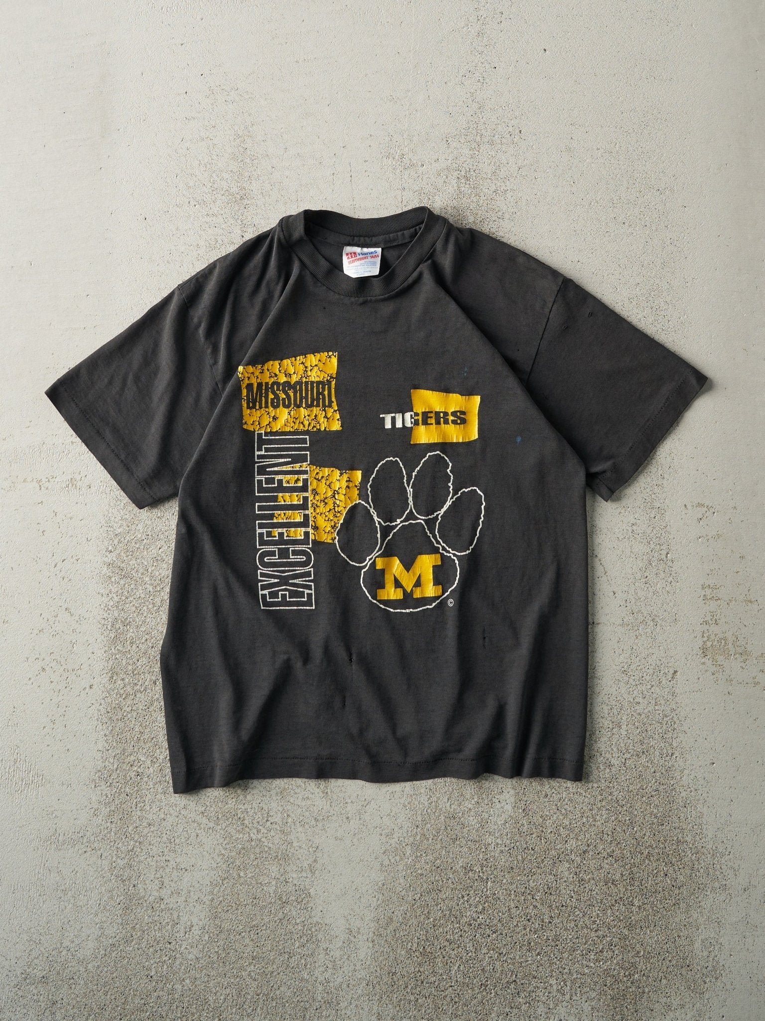 Vintage 80s Missouri Tigers Single Stitch Tee (XS/S)