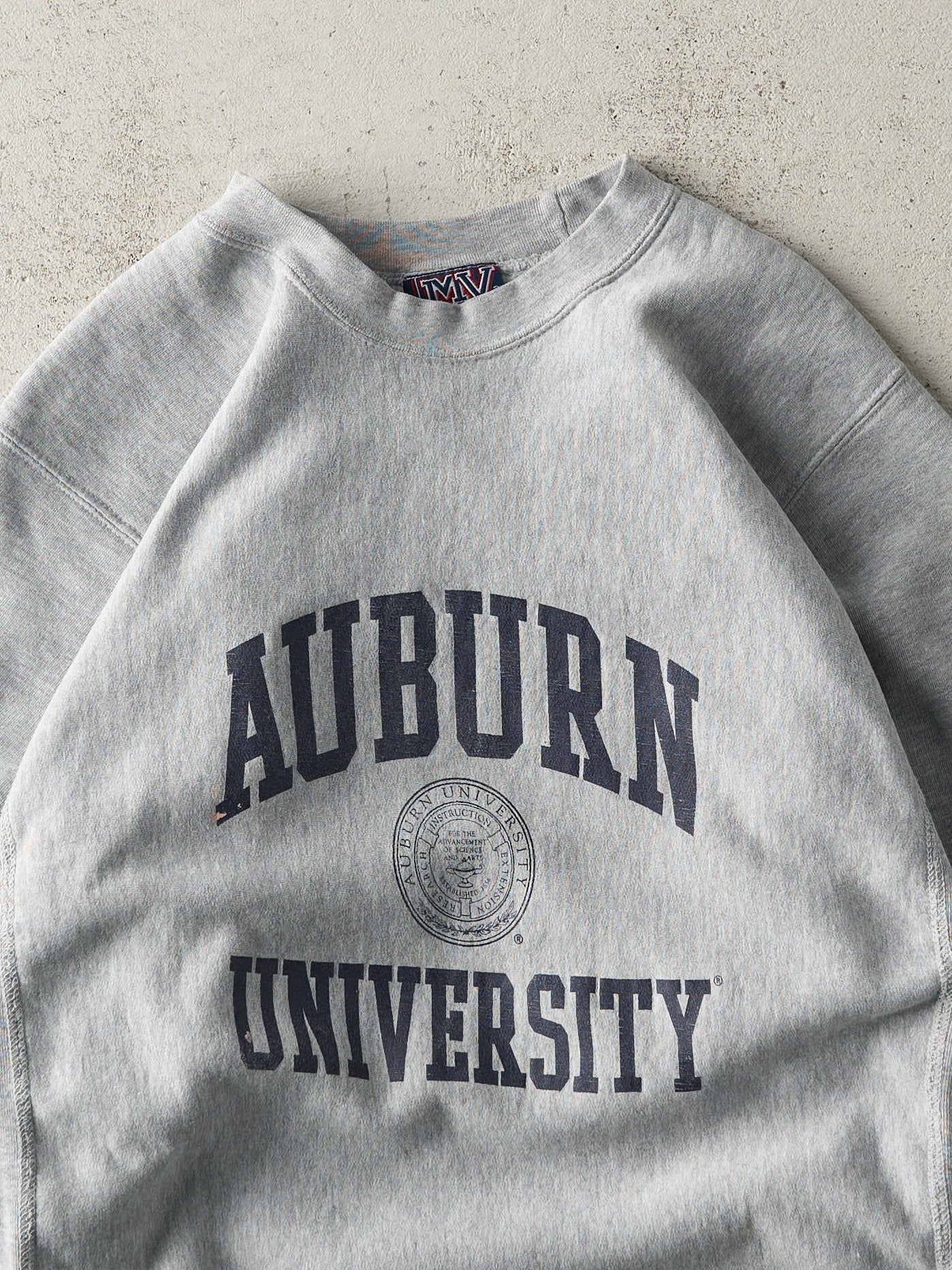 Vintage 90s Grey Auburn University Crewneck (M)