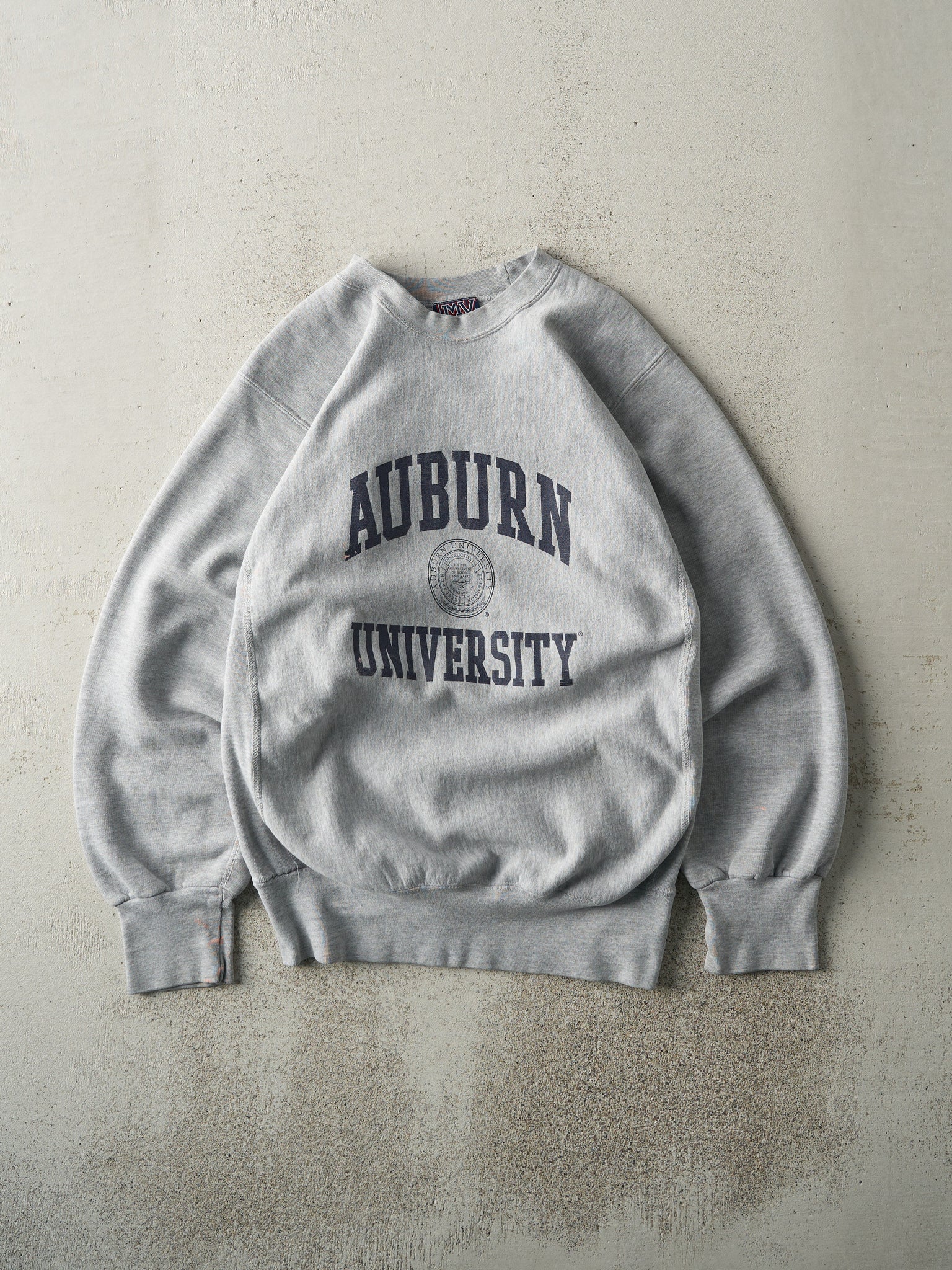 Vintage 90s Grey Auburn University Crewneck (M)