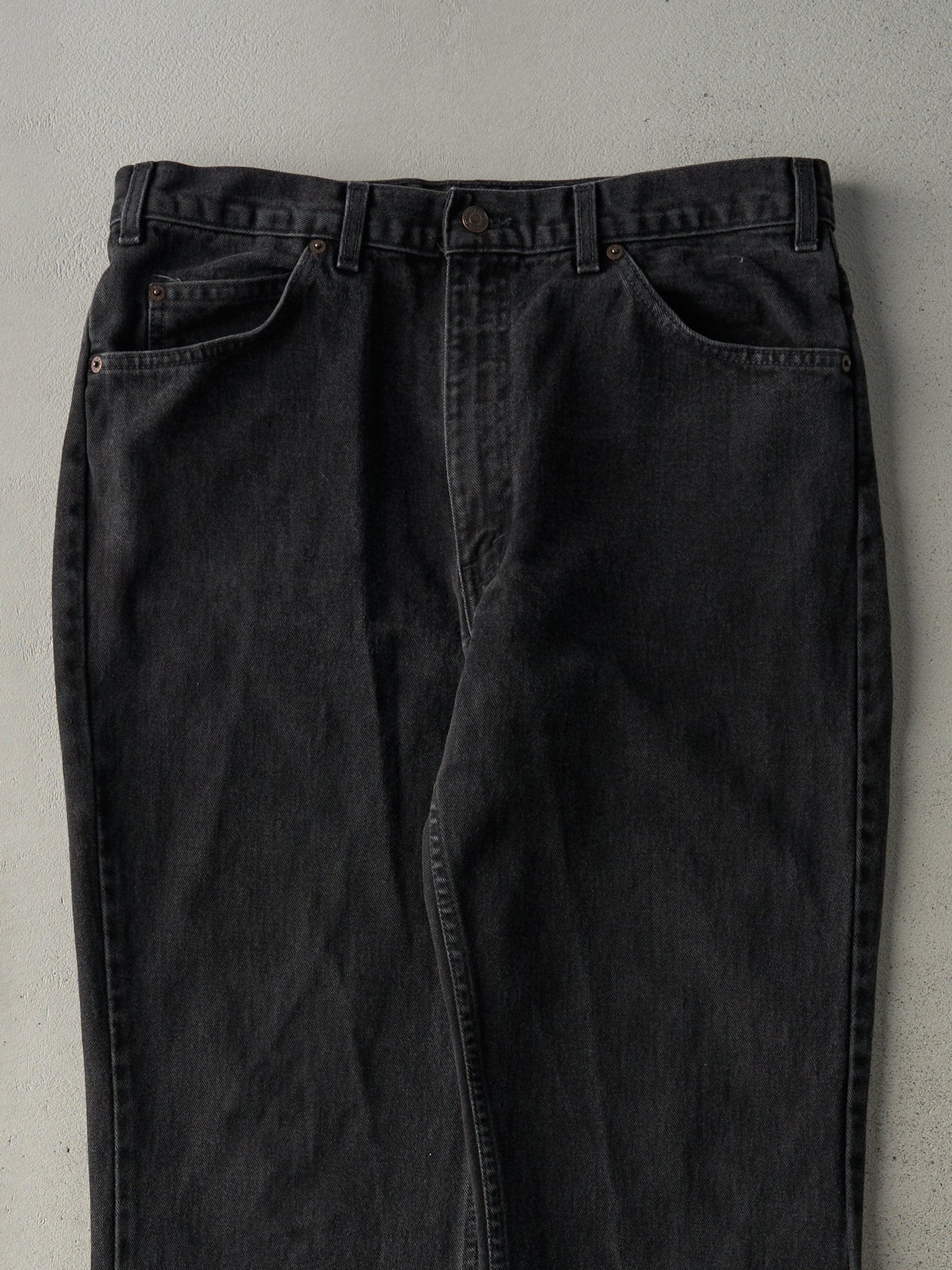 Vintage 90s Black Levi's Orange Tab Denim Pants (34x34)