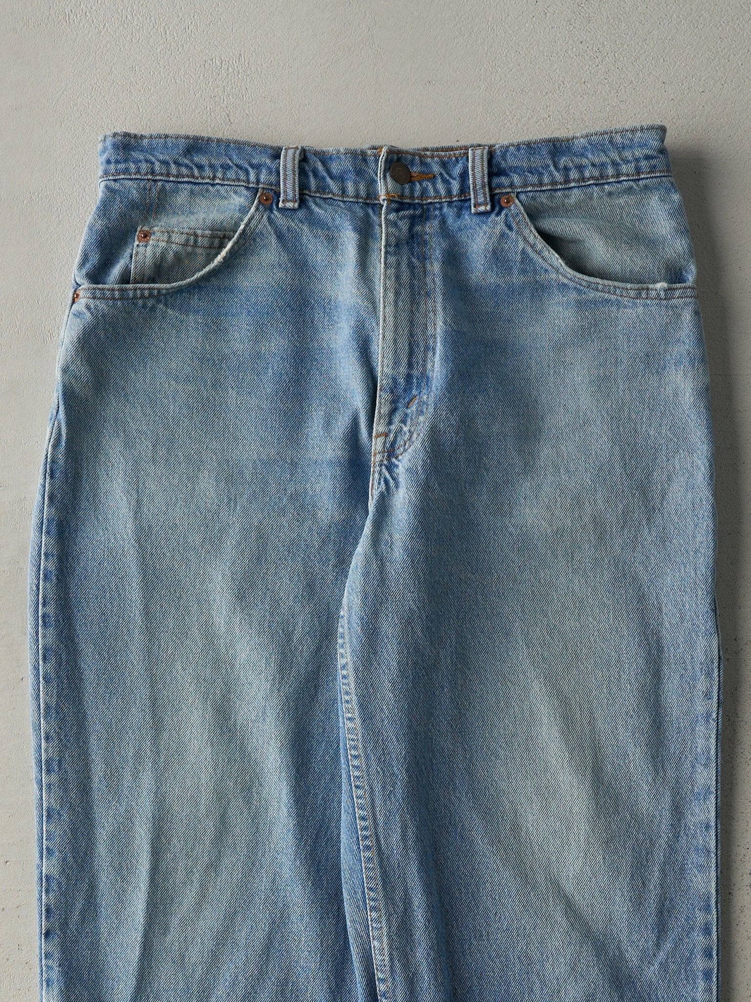 Vintage 80s Light Wash Levi's Orange Tab Jeans (33x28.5)