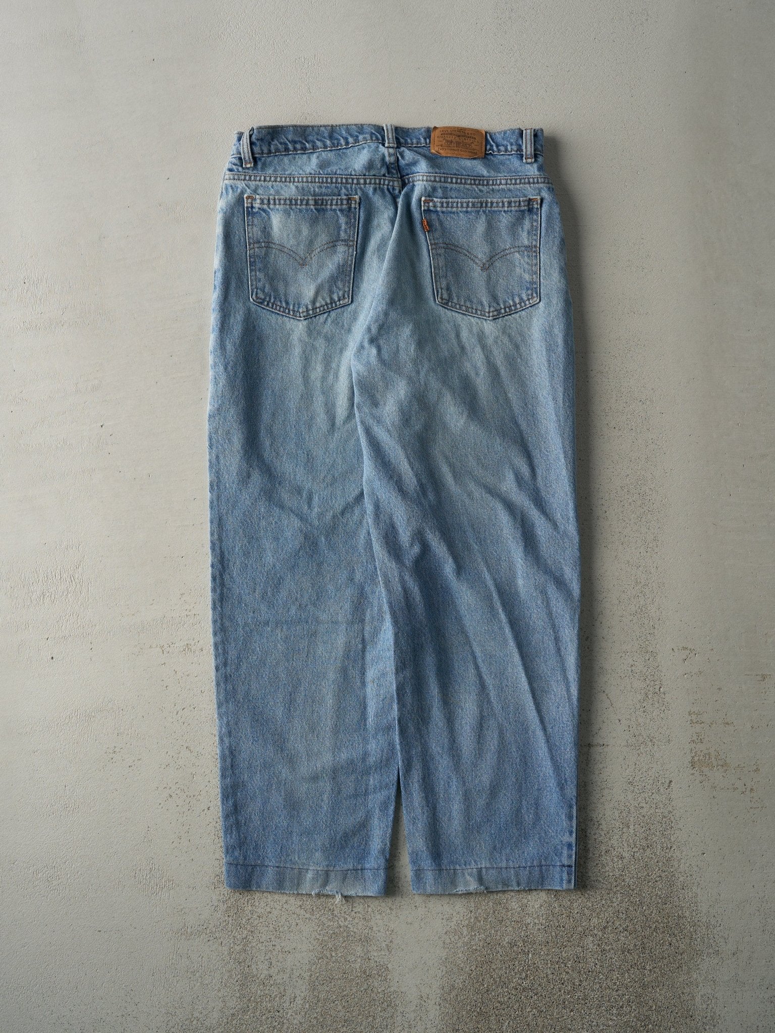 Vintage 80s Light Wash Levi's Orange Tab Jeans (33x28.5)