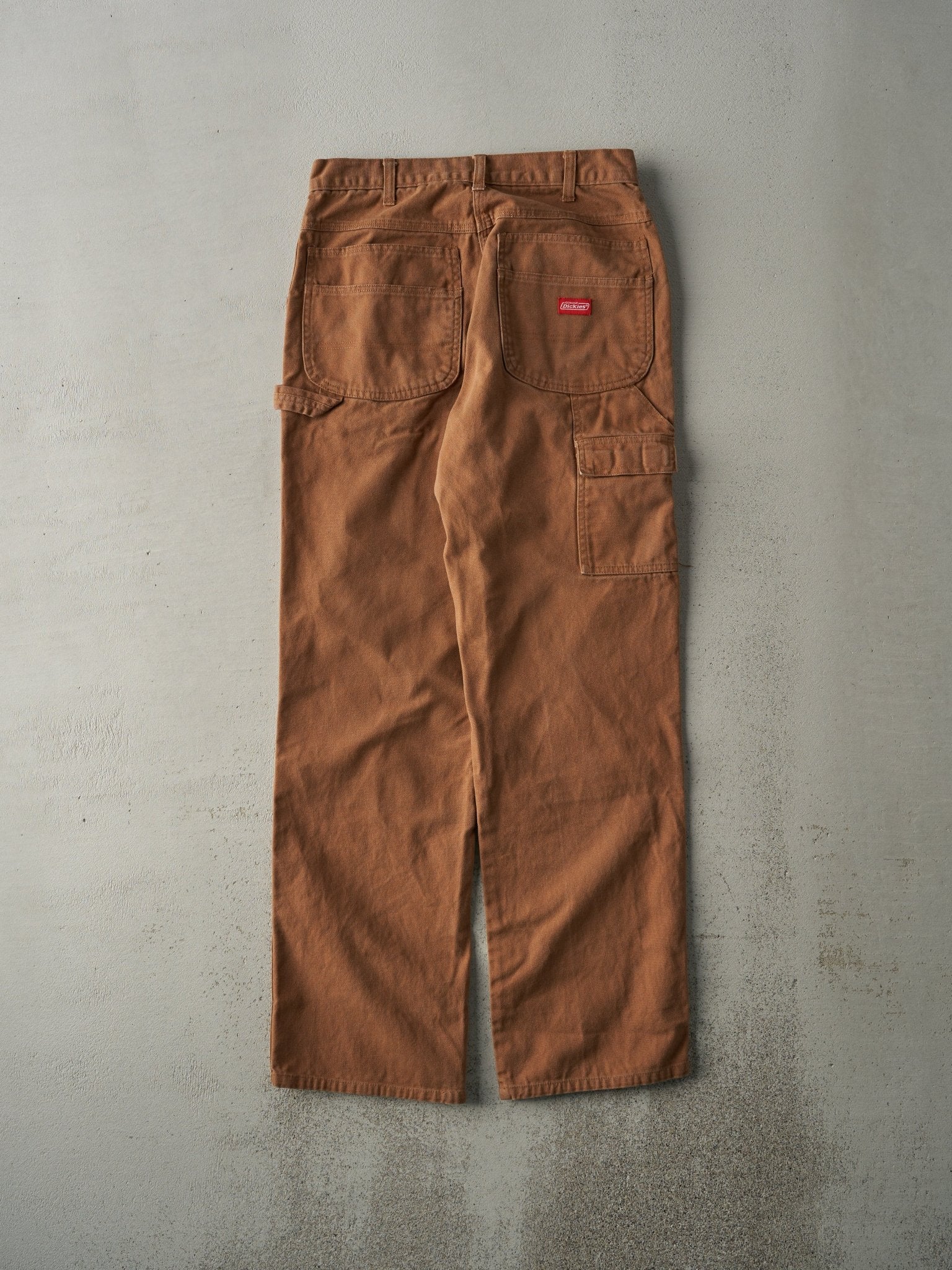 Vintage Y2K Camel Dickies Double Knee L Pocket Carpenter Pants (30x31.5)