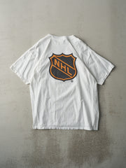 Vintage Y2K White Labatt Blue x NHL Logo Tee (M/L)