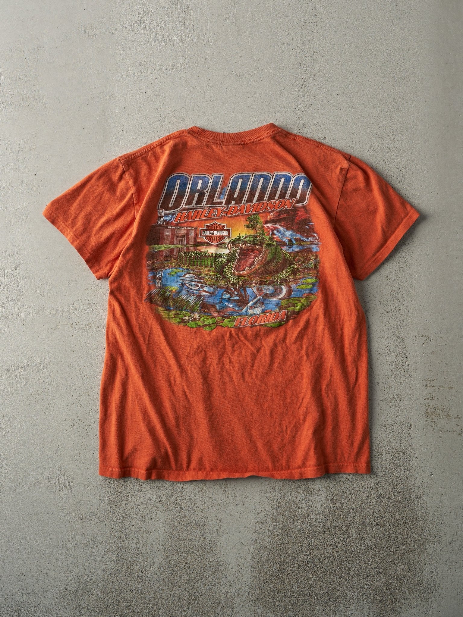 14' Orange Orlando Florida Harley Davidson Tee (M)