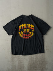 Vintage 05' Black Sturgis Black Hills Motorcycle Rally Tee (L)