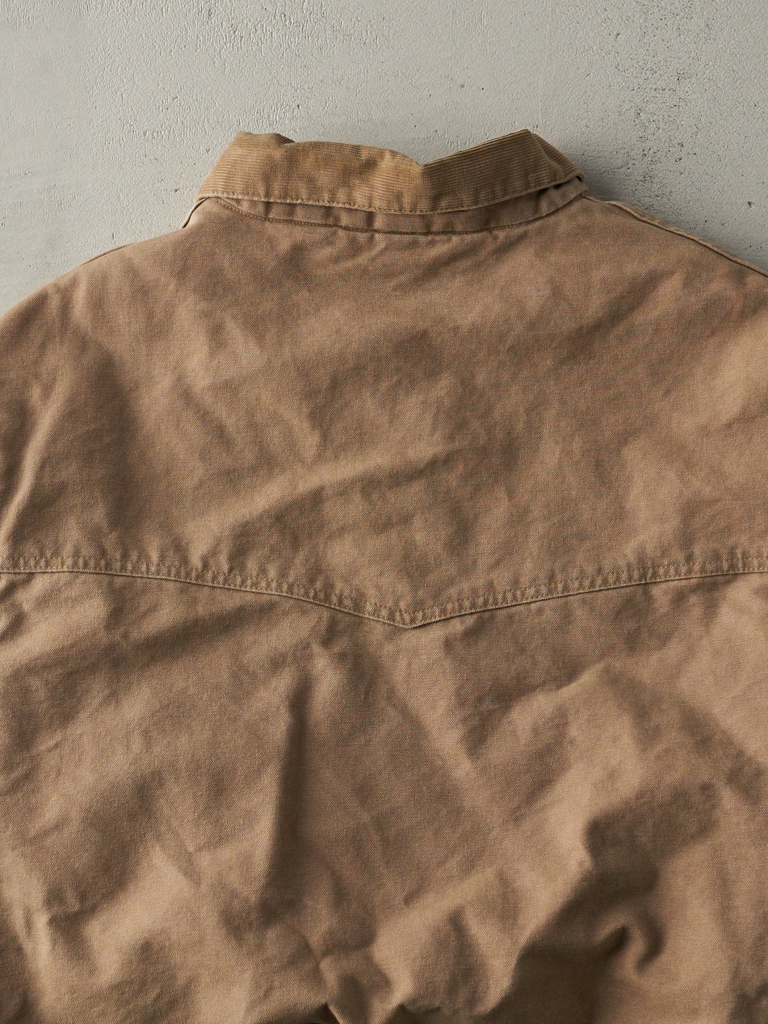 Vintage 90s Beige Carhartt Santa Fe Jacket (XXL)