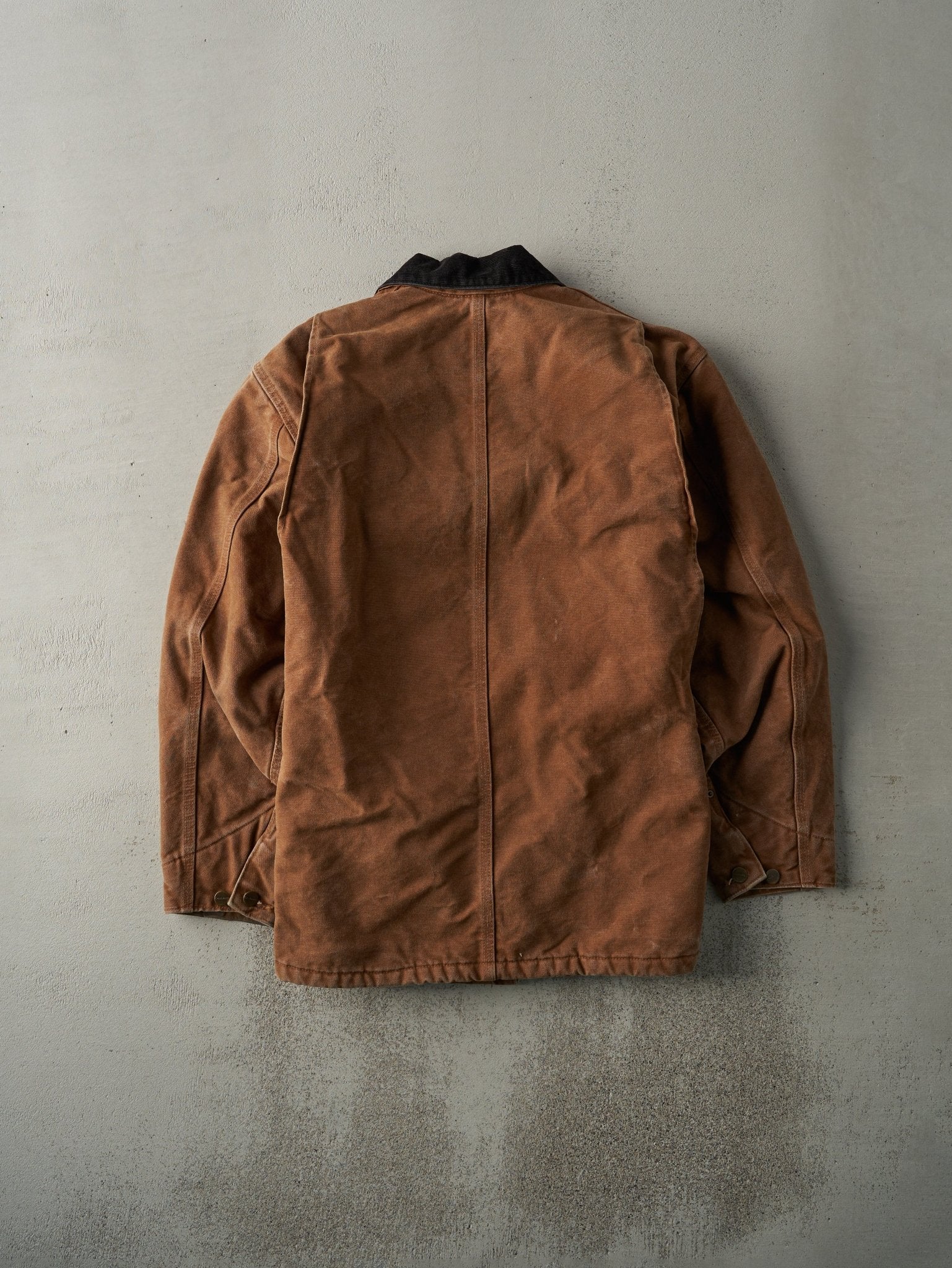 Vintage Y2K Brown Embroidered Carhartt Chore Jacket (L)