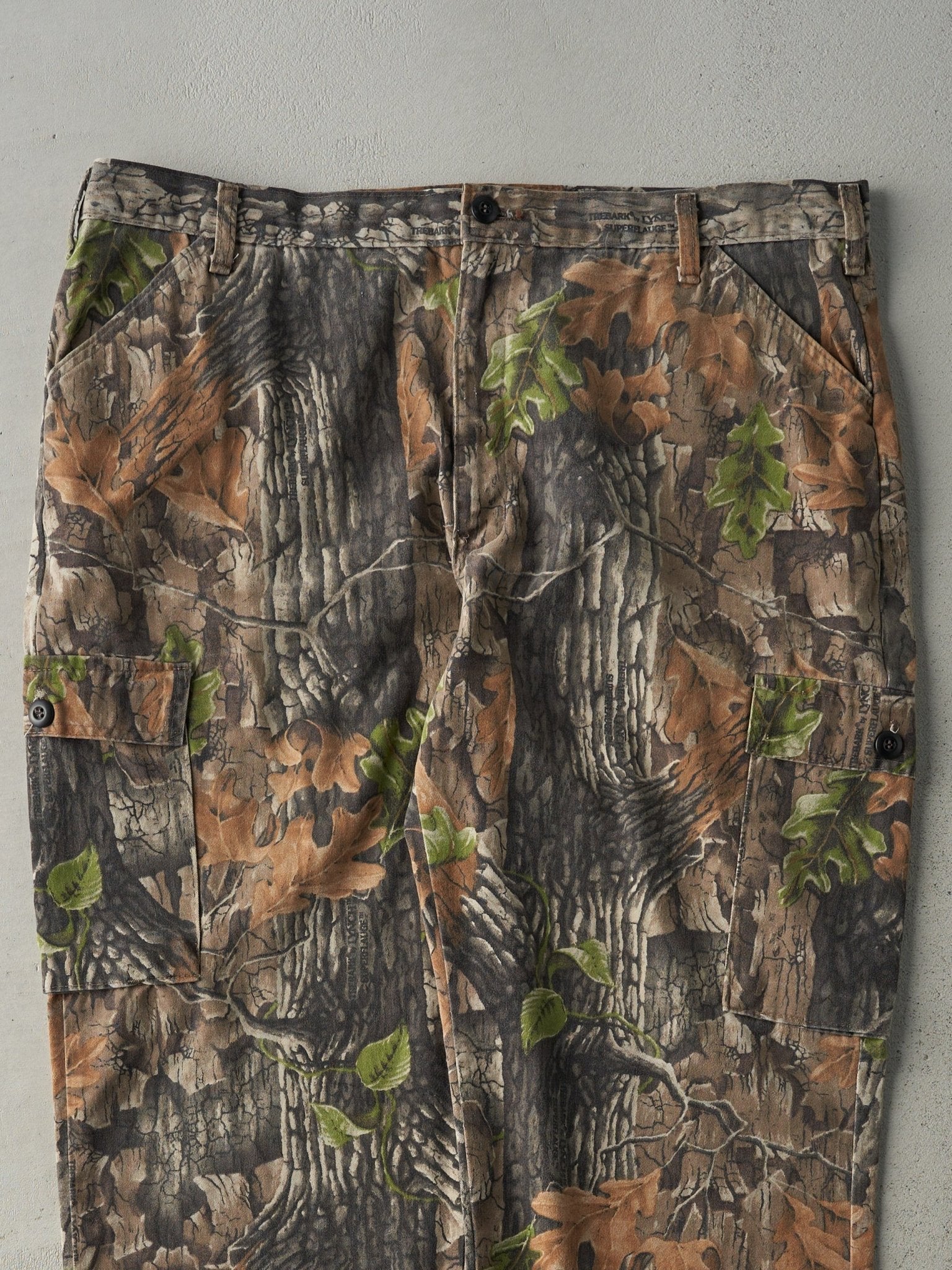 Vintage 90s Camo Lynch x Trebark Camo Cargo Pants (42x31.5)