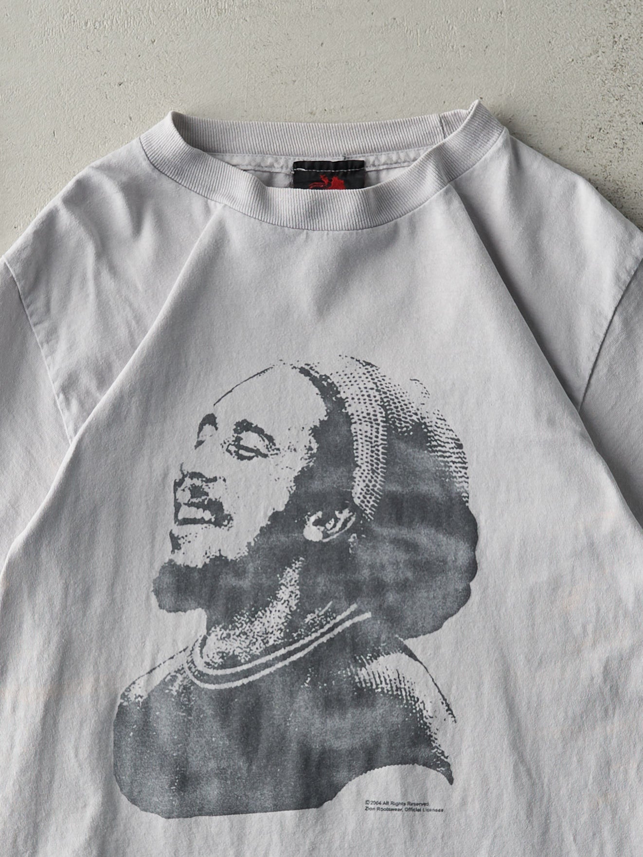 Vintage 07' Grey Bob Marley "My Home Is In My Head" Tee (XS)