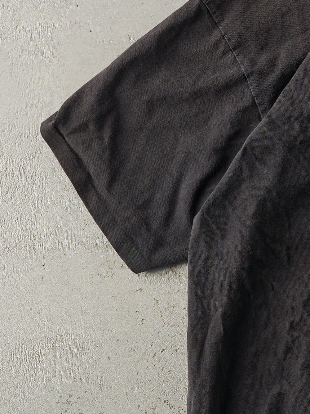 Vintage 90s Faded Black Guess Logo Tee (M/L)
