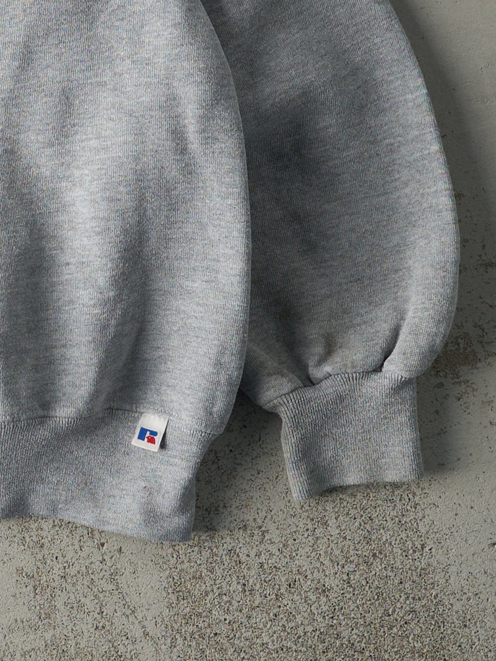 Vintage 90s Grey St. Demetrios Russell Athletic Boxy Crewneck (XL)