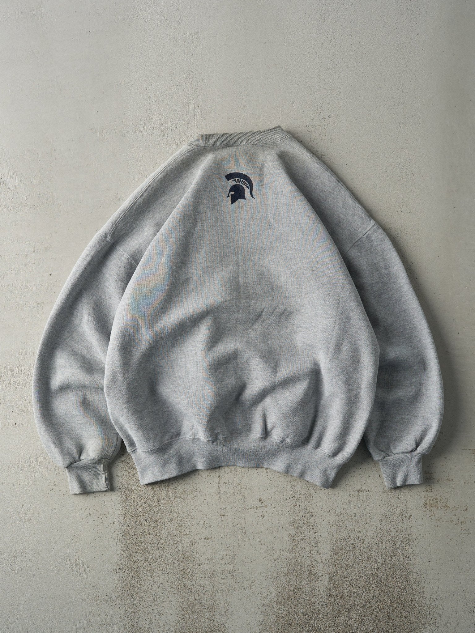 Vintage 90s Grey St. Demetrios Russell Athletic Boxy Crewneck (XL)