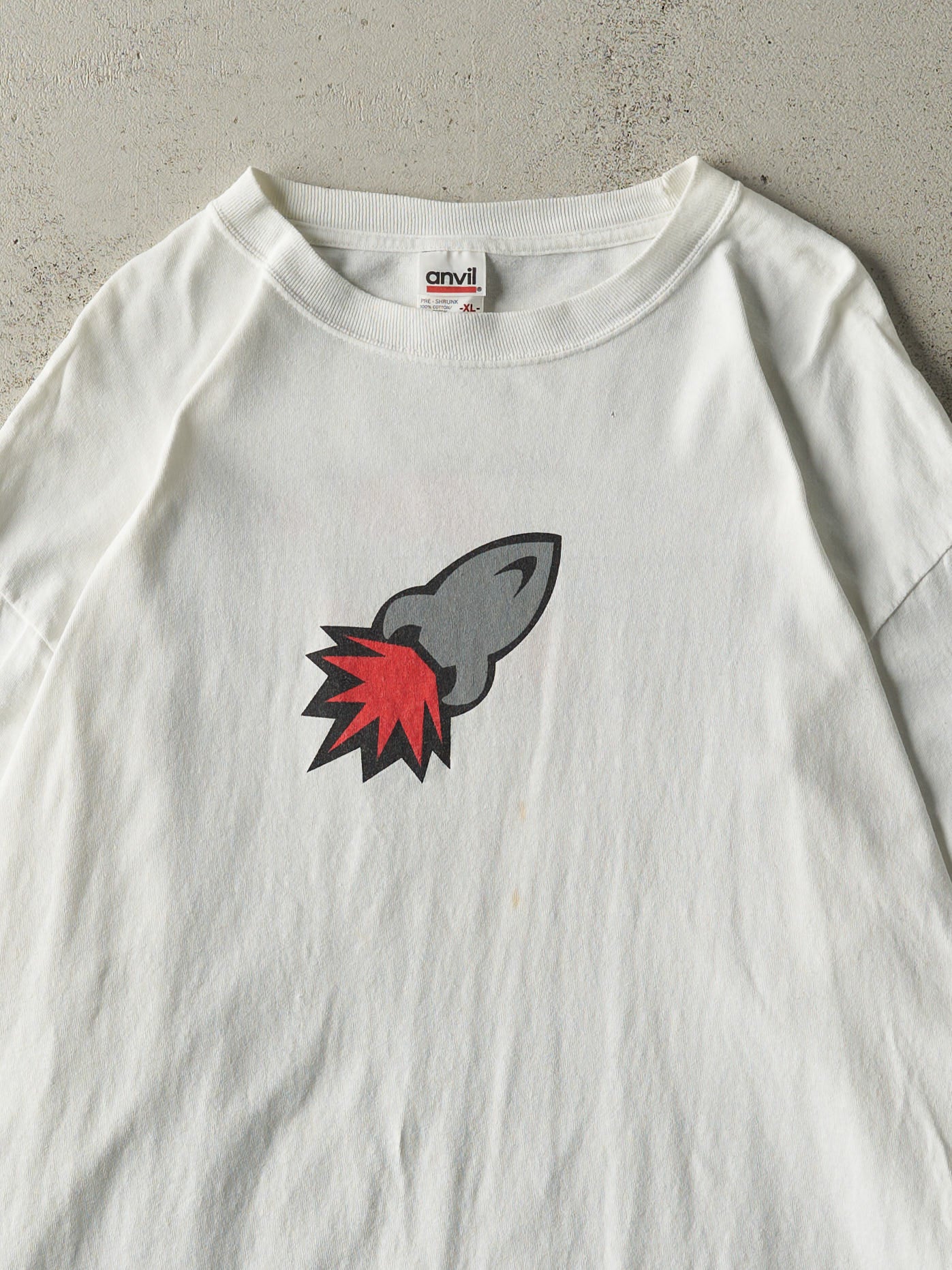Vintage Y2K White Joe Rocket Long Sleeve (L/XL)