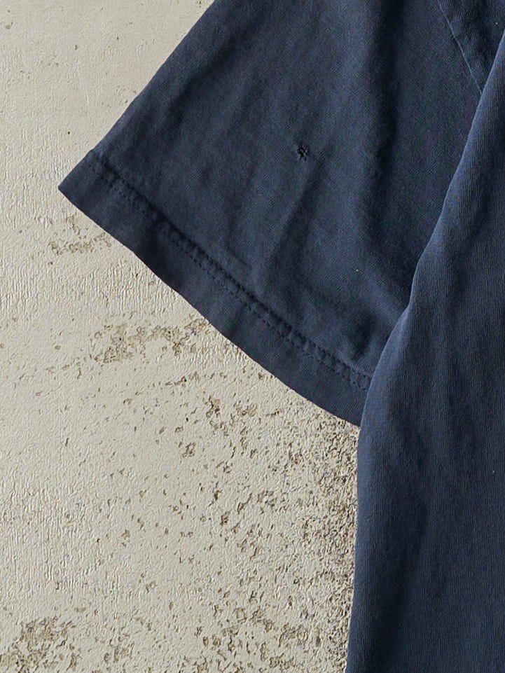 Vintage Y2K Navy Blue Fila Italia Tee (M)
