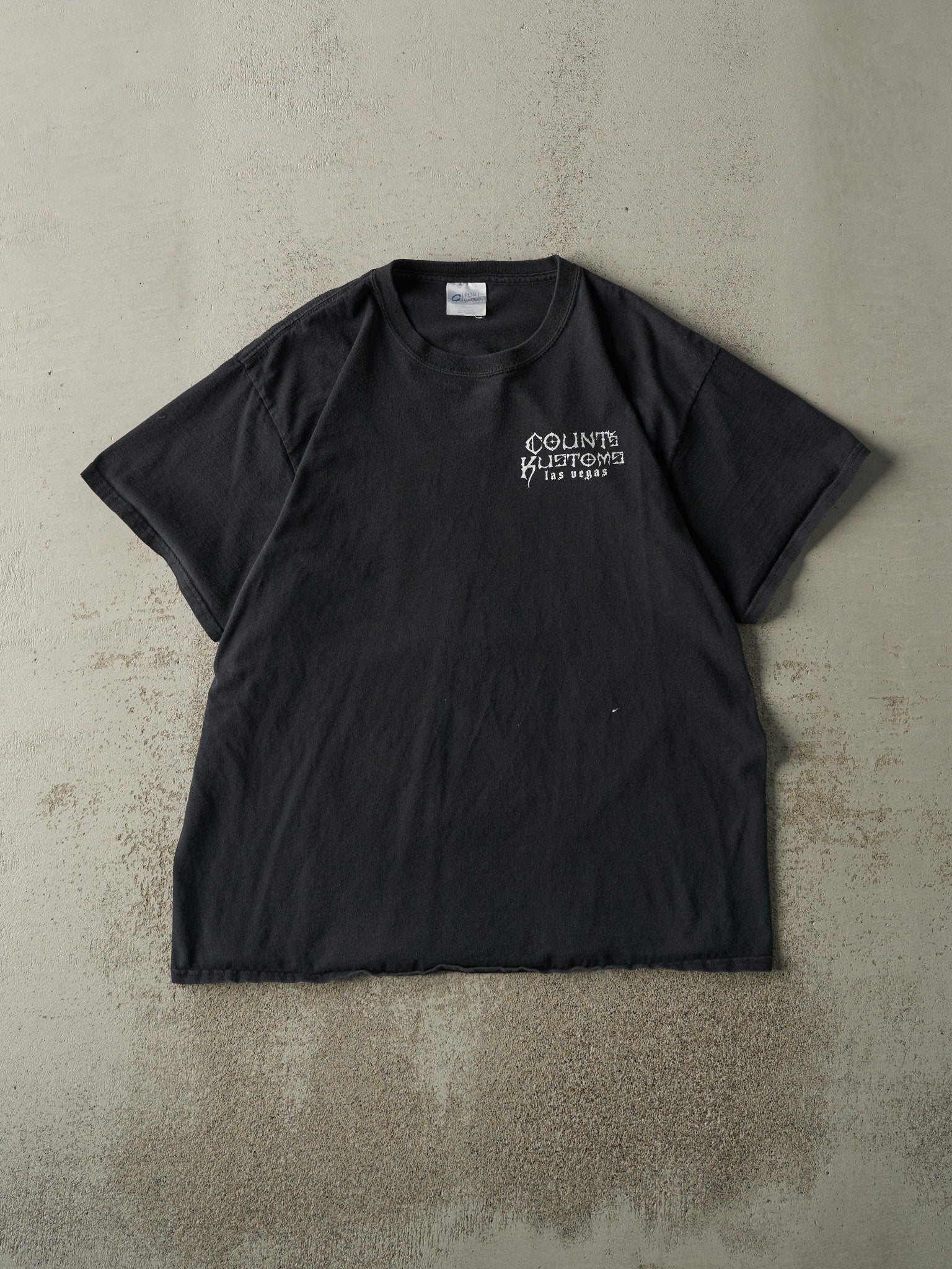 Vintage Y2K Black Count's Kustoms Tee (L)