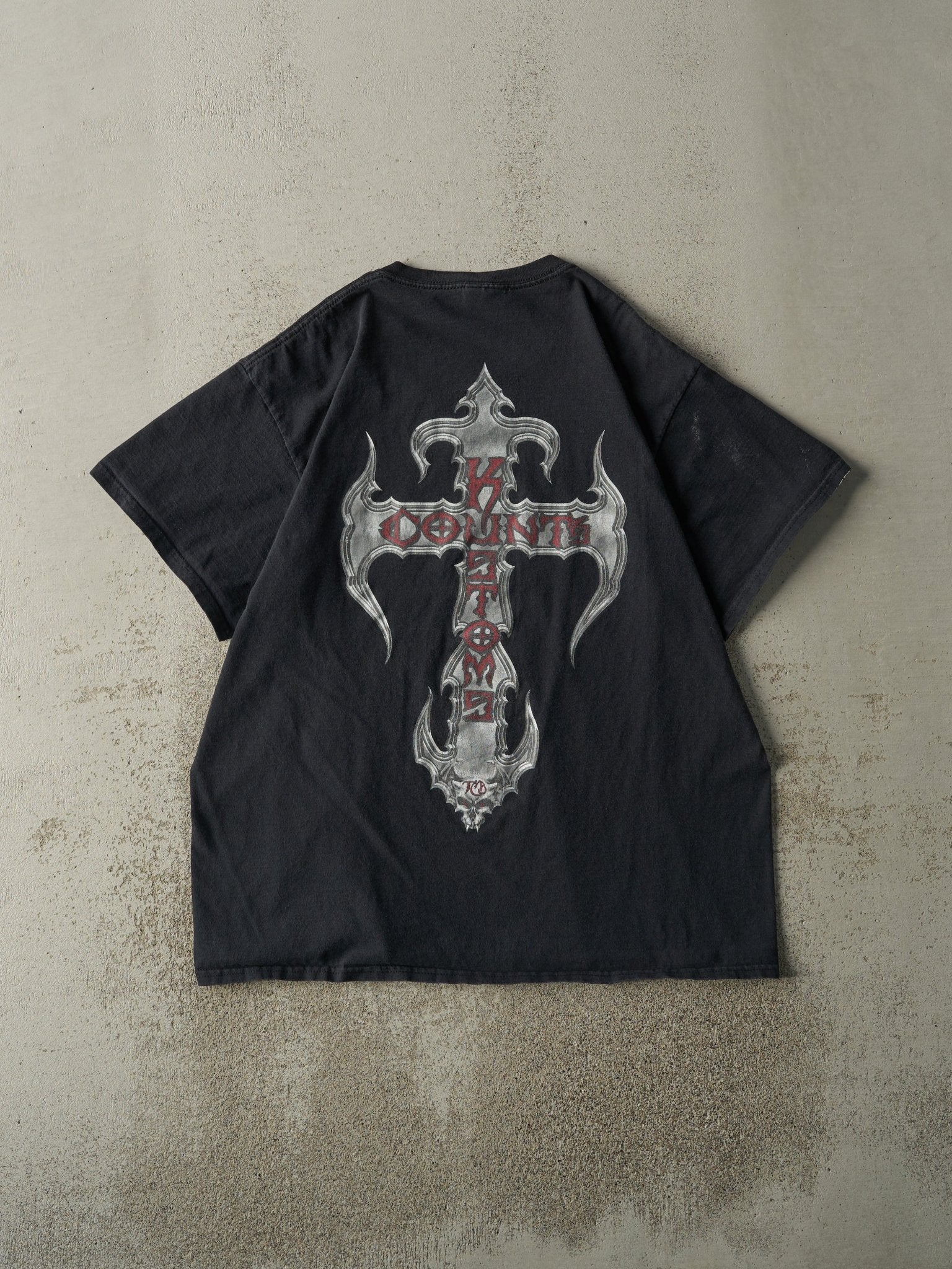 Vintage Y2K Black Count's Kustoms Tee (L)