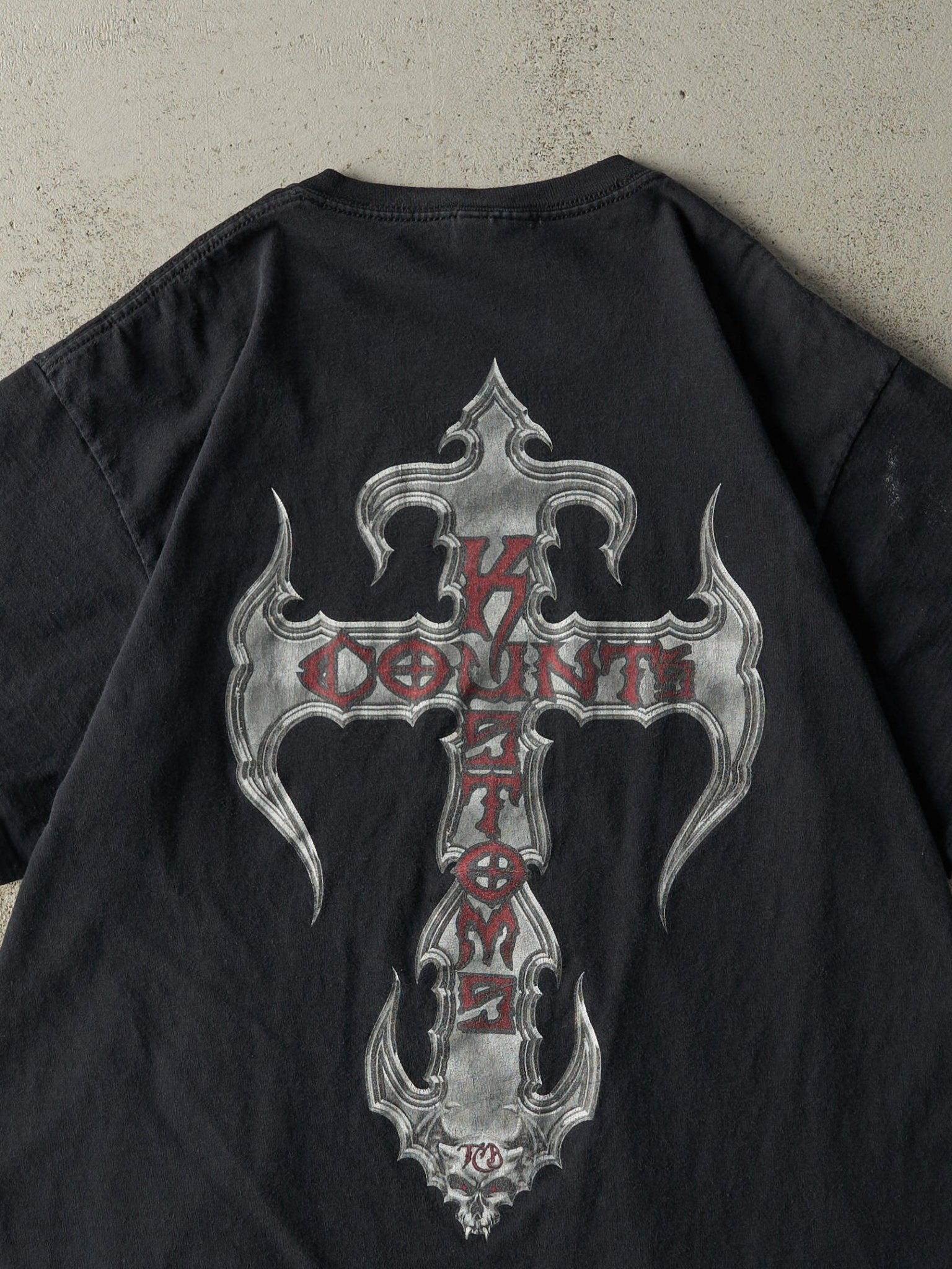 Vintage Y2K Black Count's Kustoms Tee (L)