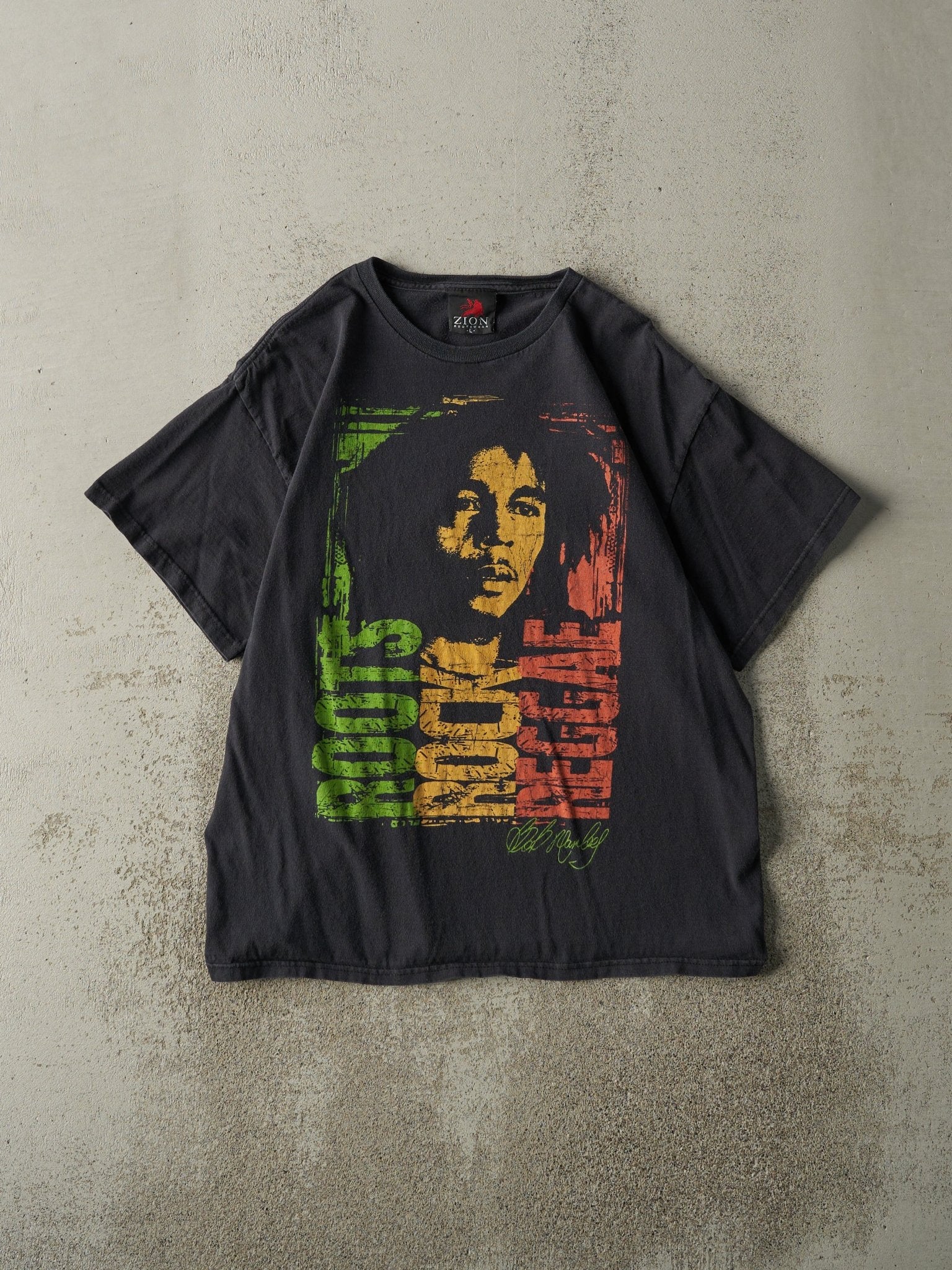 Vintage 08' Black Bob Marley Tee (M)