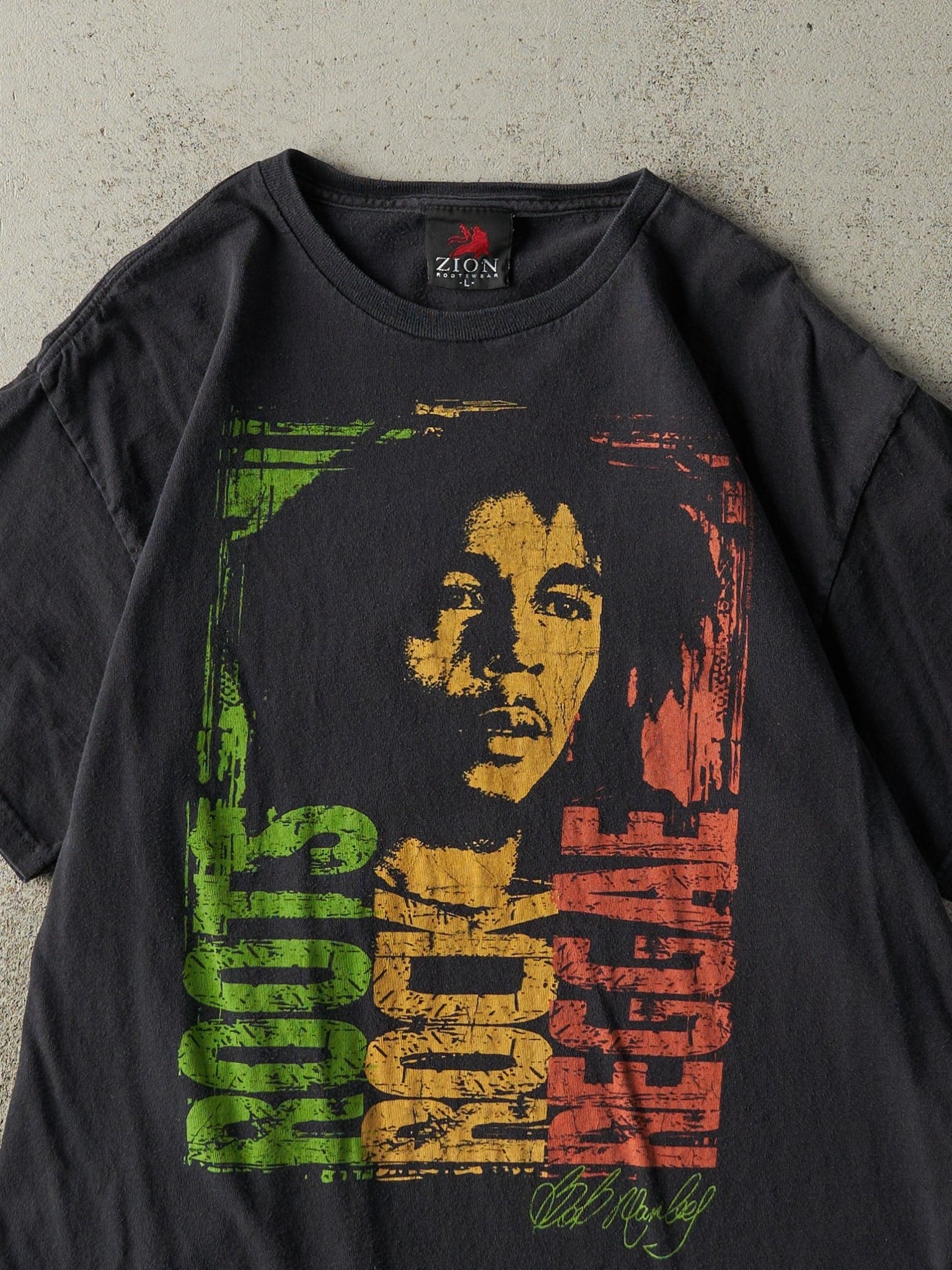 Vintage 08' Black Bob Marley Tee (M)