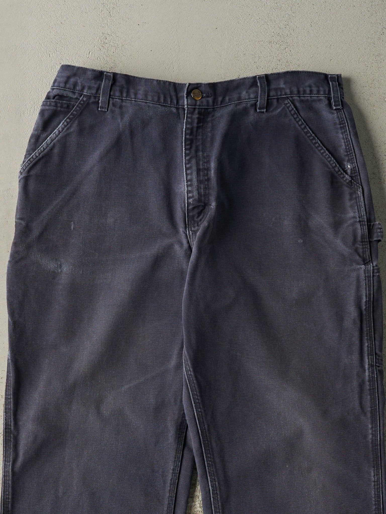 Vintage Y2K Navy Blue Carhartt Carpenter Pants (36x30.5)