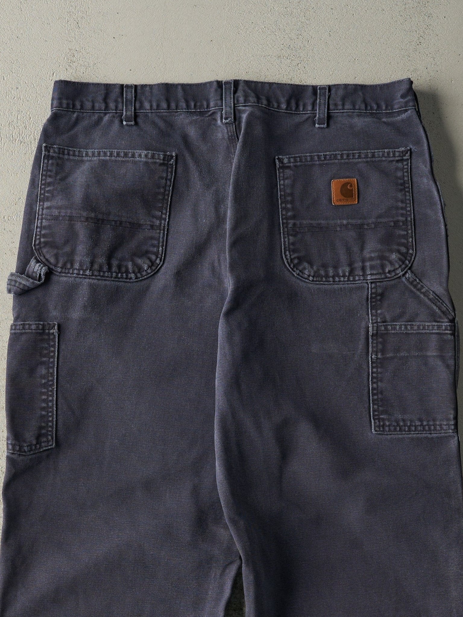 Vintage Y2K Navy Blue Carhartt Carpenter Pants (36x30.5)