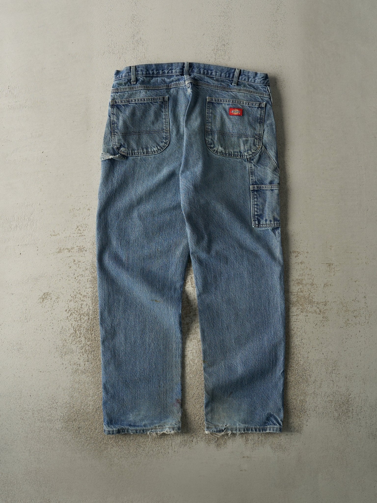 Vintage 90s Mid Wash Dickies Carpenter Jeans (38x32)